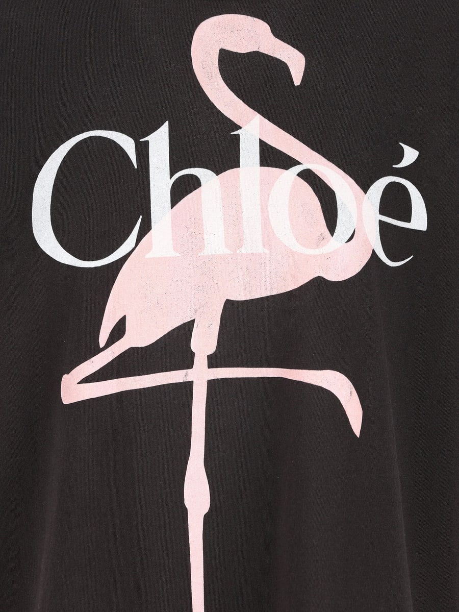 Chloé CHLOE' T-shirt in Cotone, view 4