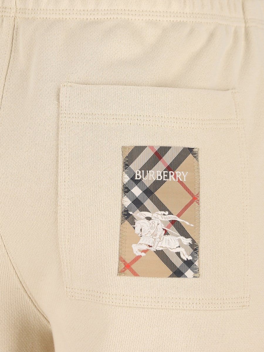 Burberry BURBERRY Pantaloni In Cotone, view 4