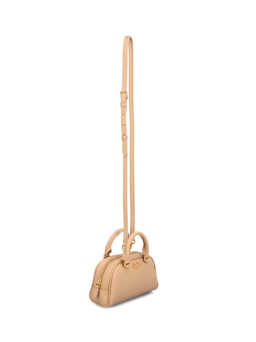 Valentino Garavani VALENTINO GARAVANI Mini Bauletto Vlogo Signature In Vitello, view 3