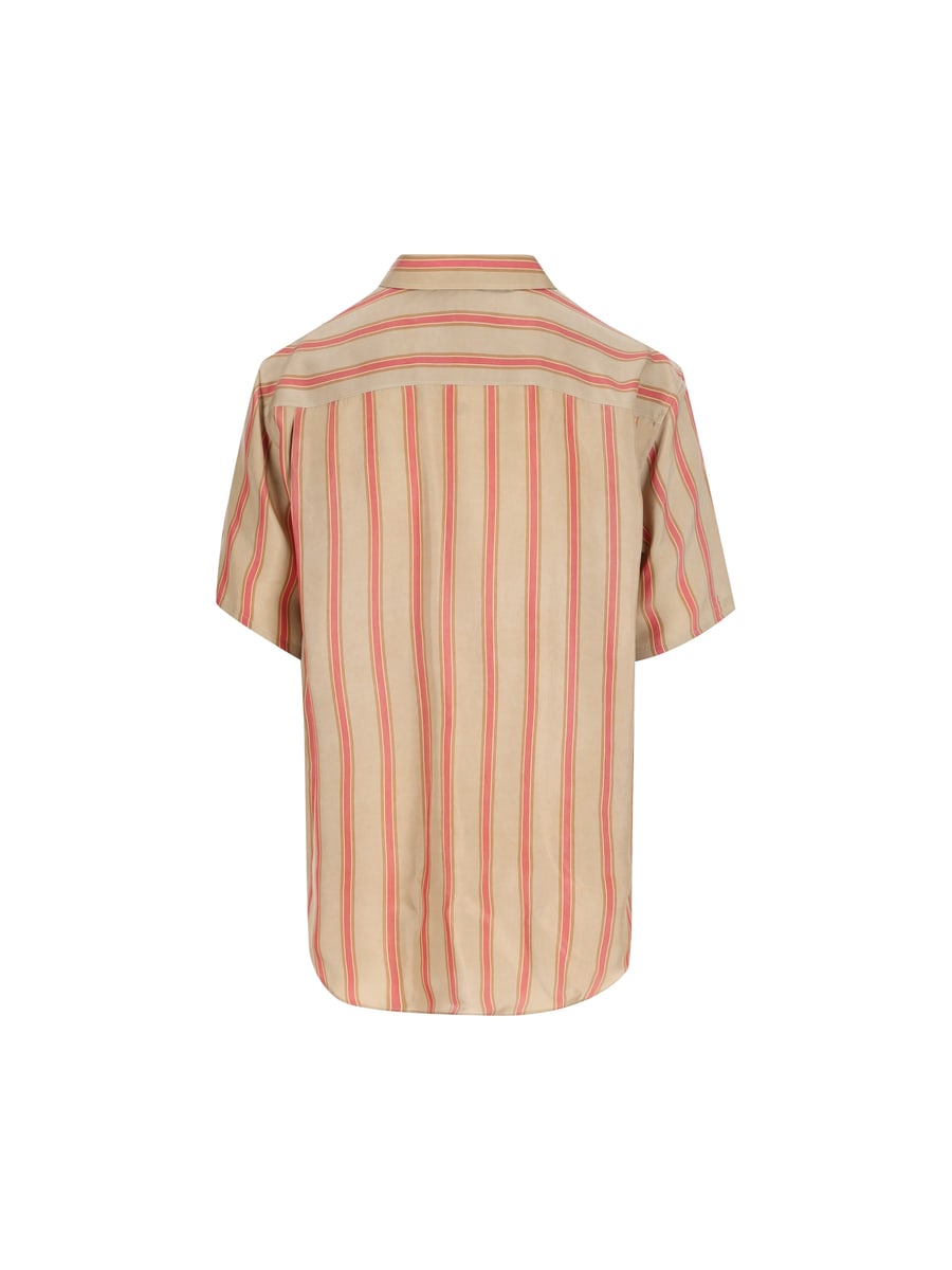 Saint Laurent SAINT LAURENT Camicia In Cotone, view 2