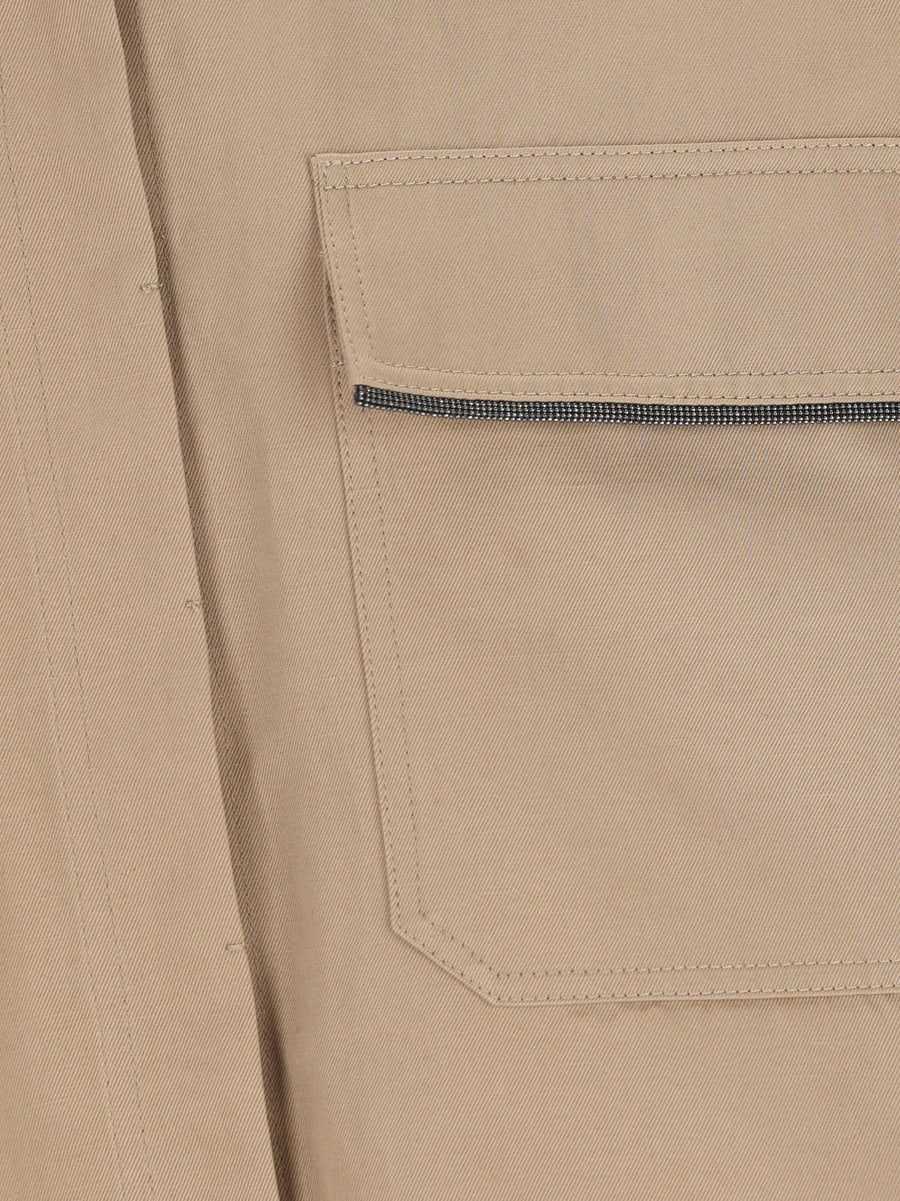 Brunello Cucinelli BRUNELLO CUCINELLI Camicia In Cotone E Lino, view 4