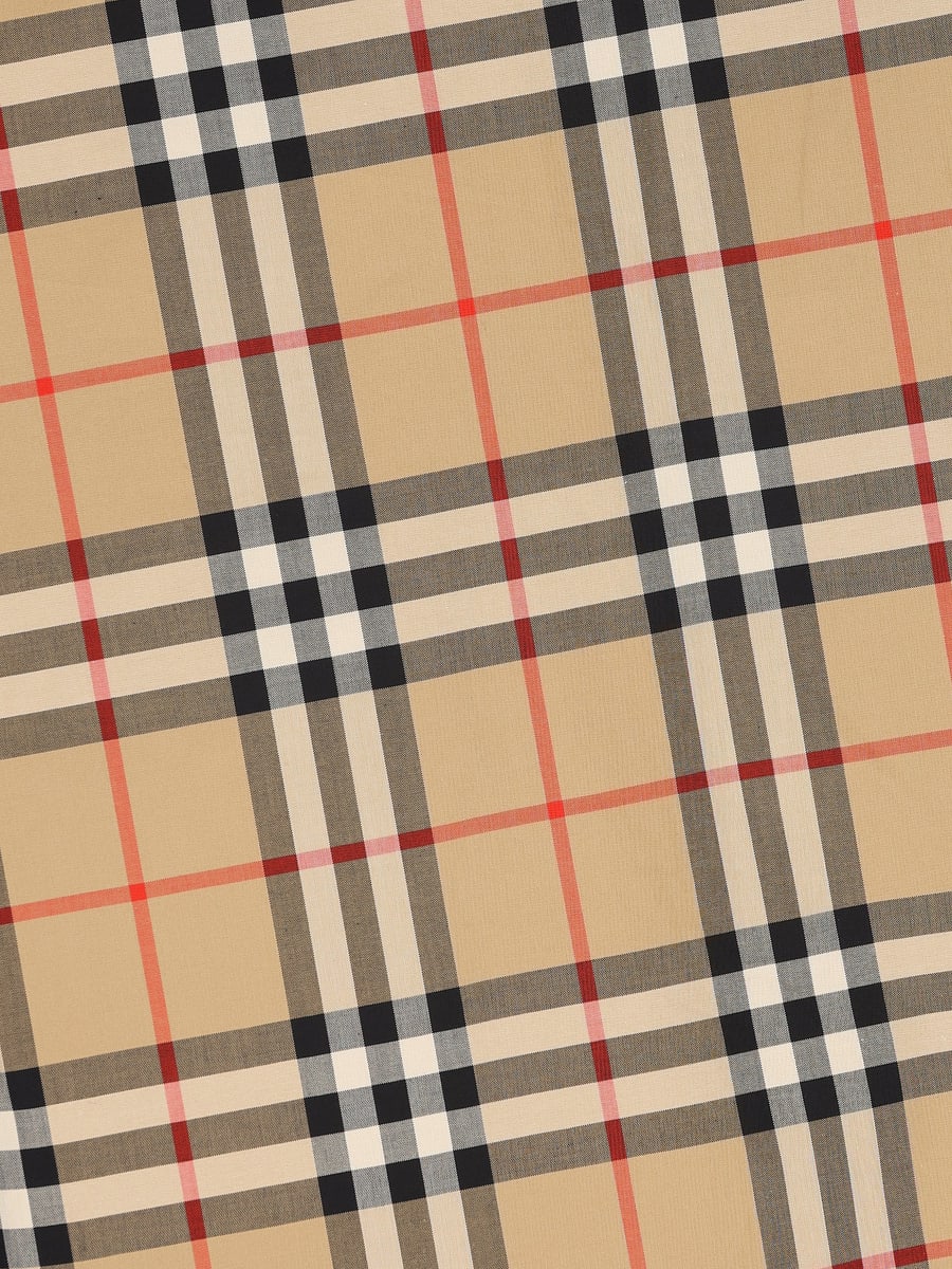 Burberry BURBERRY Camicia In Cotone Check, view 4