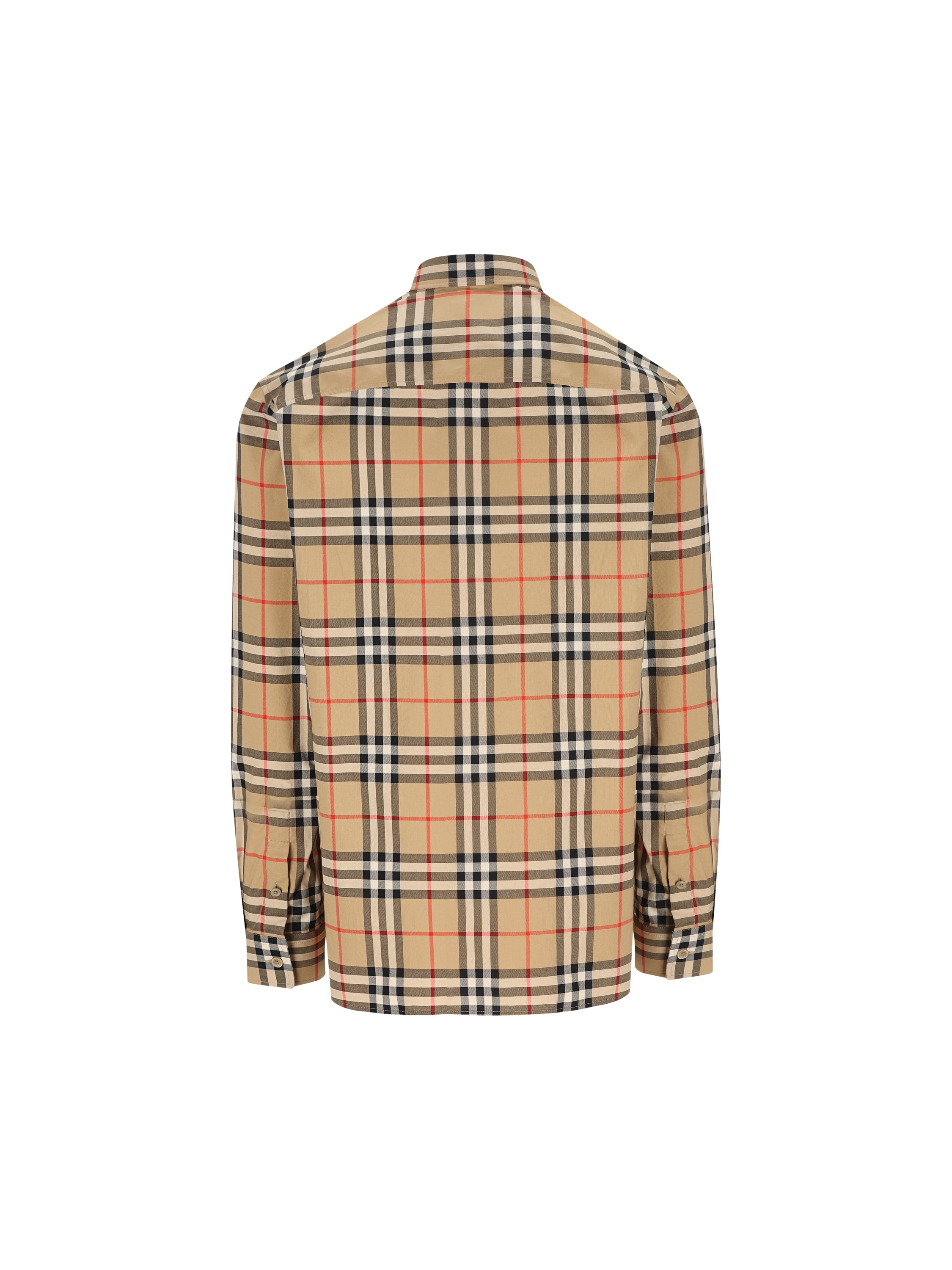 Burberry BURBERRY Camicia In Cotone Check, view 2