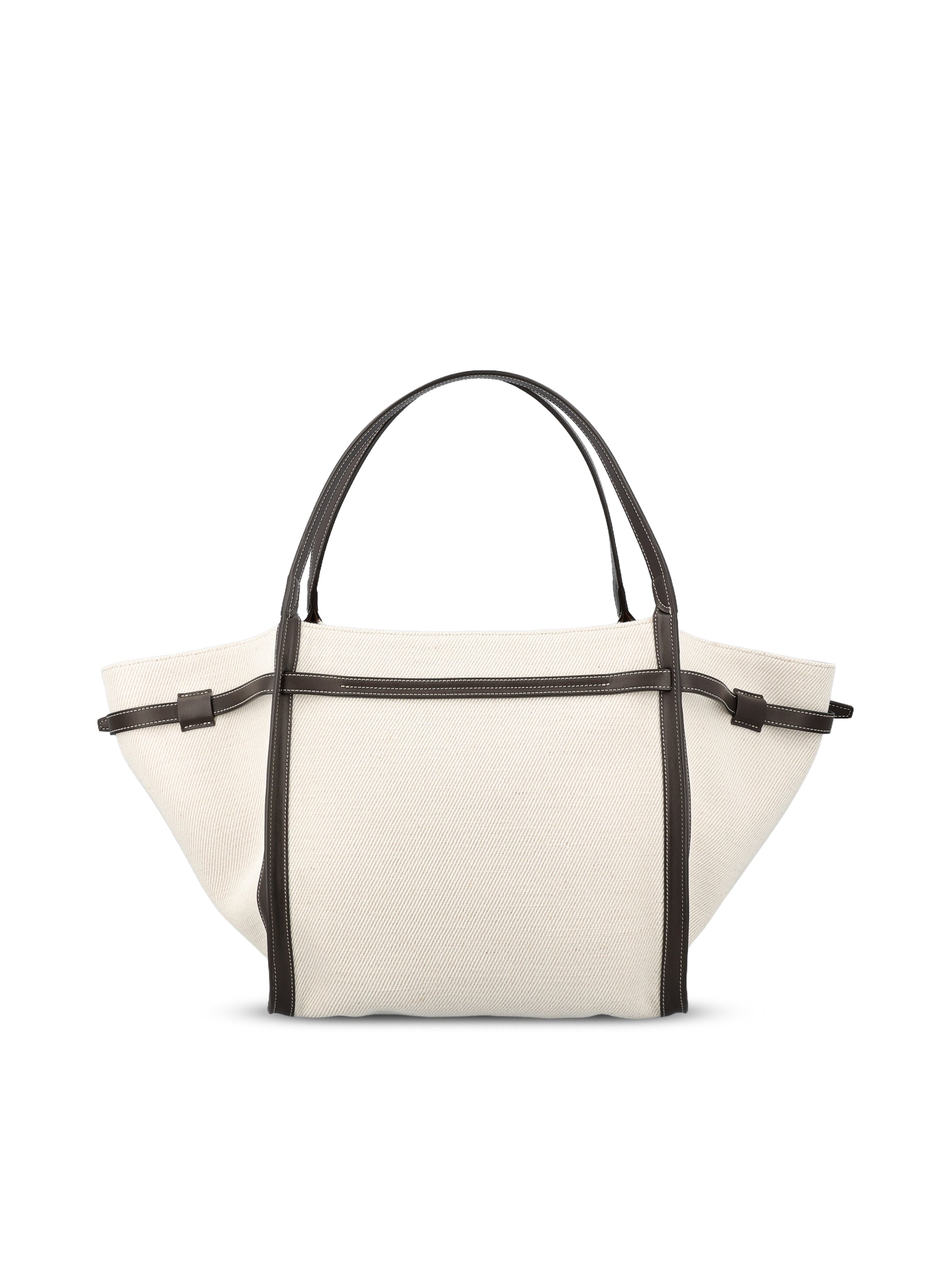 Tod's TOD'S Borsa Shopping In Canvas E Pelle Media, view 2