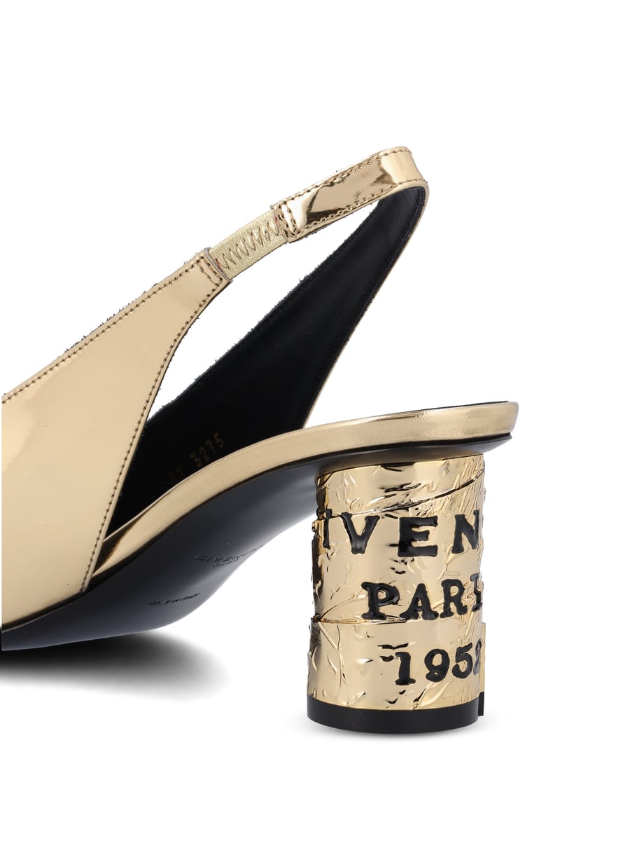 Givenchy GIVENCHY Slingback Tape In Pelle, view 4