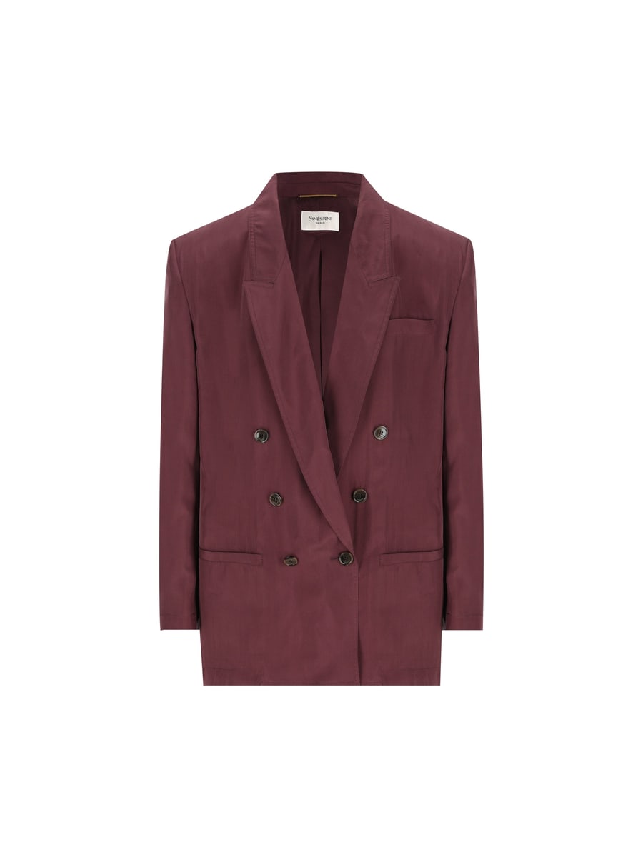 Saint Laurent SAINT LAURENT Giacca In Seta