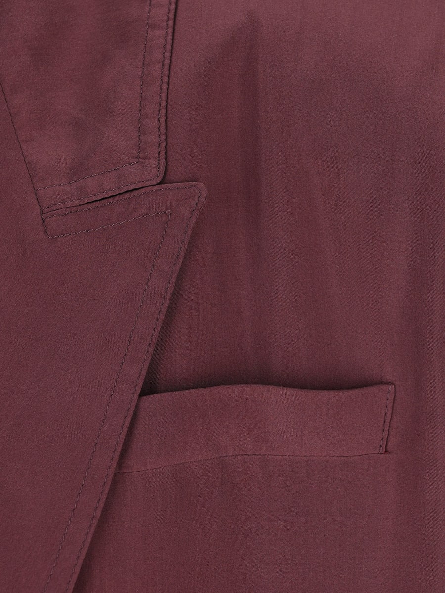 Saint Laurent SAINT LAURENT Giacca In Seta, view 4