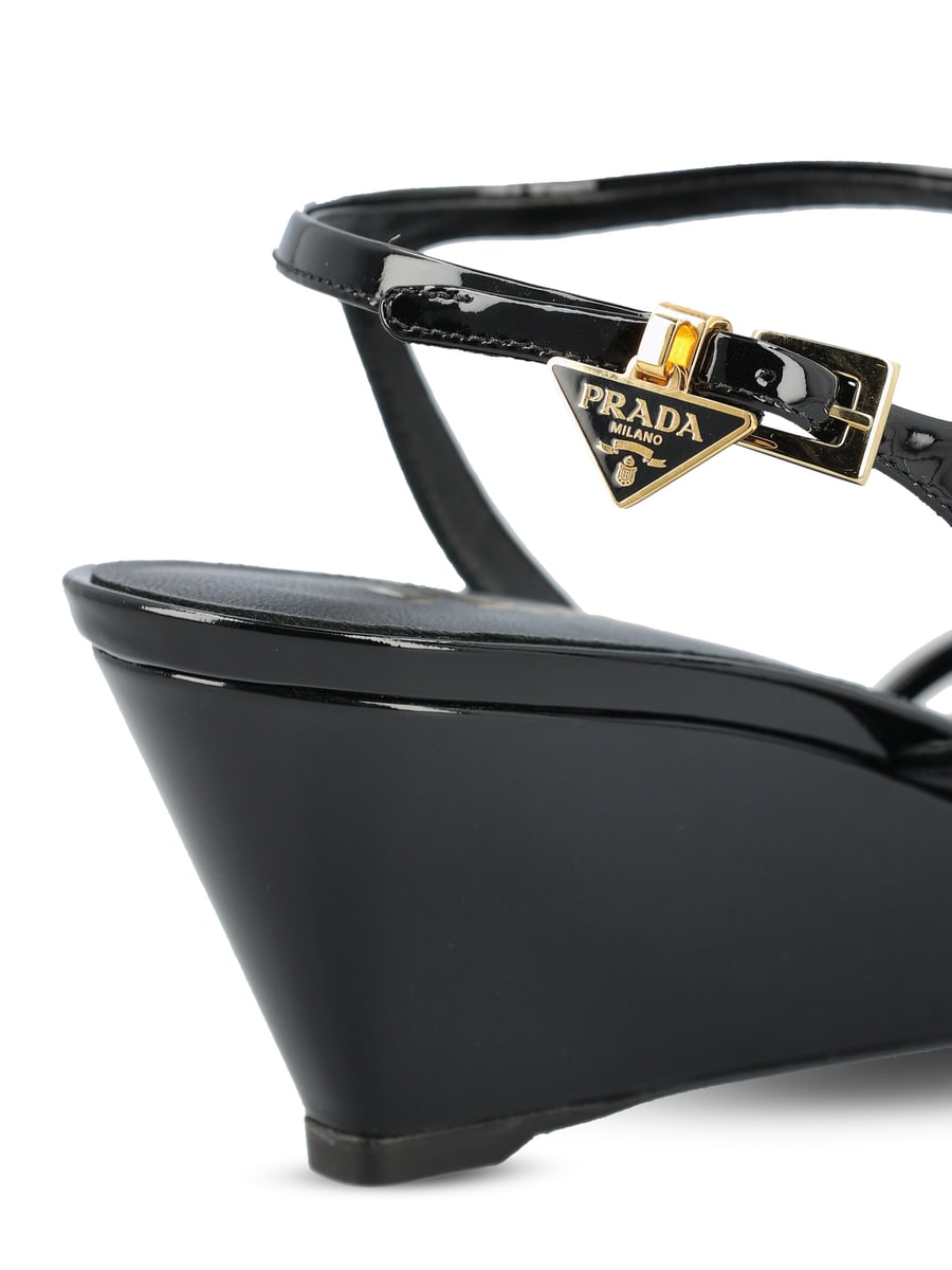 Prada PRADA Sandali In Pelle, view 4