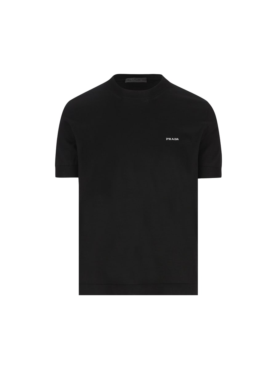 Prada PRADA Maglia In Cotone