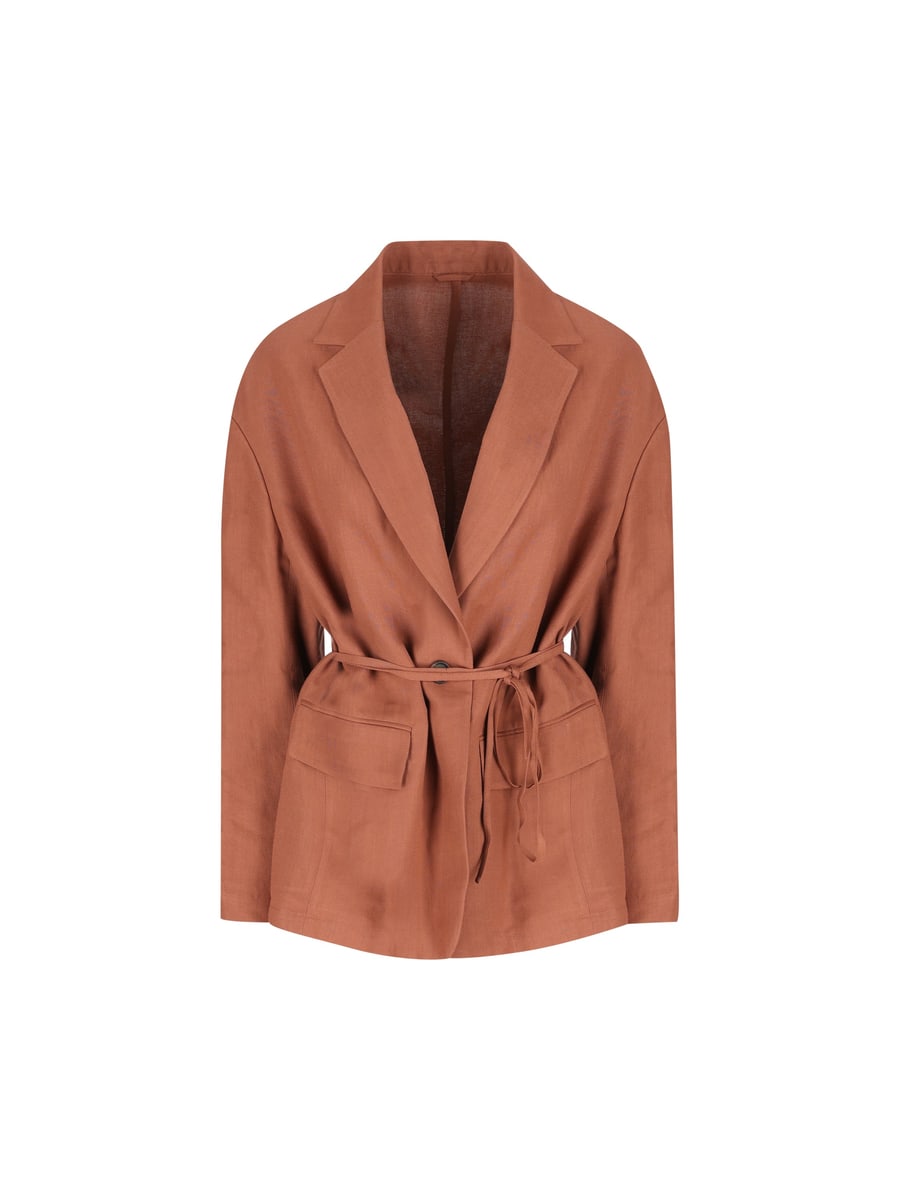 Brunello Cucinelli BRUNELLO CUCINELLI Giacca In Twill Fluid