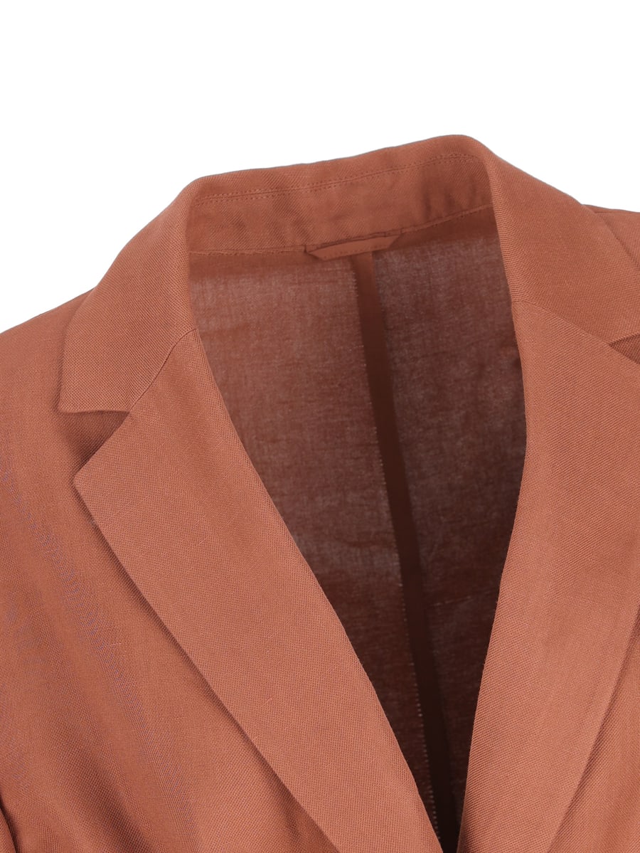 Brunello Cucinelli BRUNELLO CUCINELLI Giacca In Twill Fluid, view 4