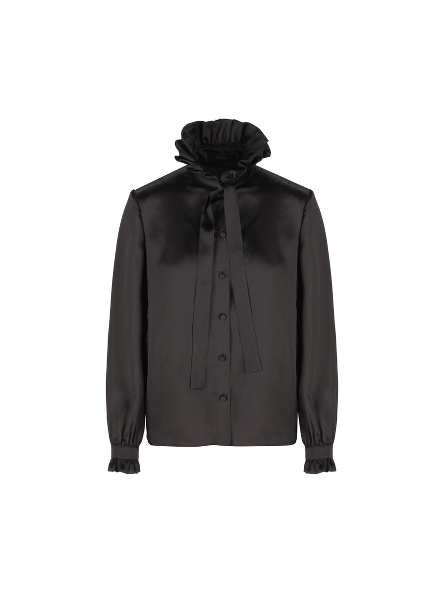 Gucci GUCCI Camicia In Raso Di Seta