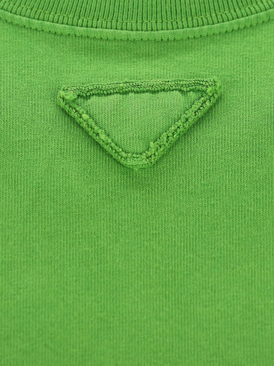 Prada PRADA T-Shirt In Cotone, view 4