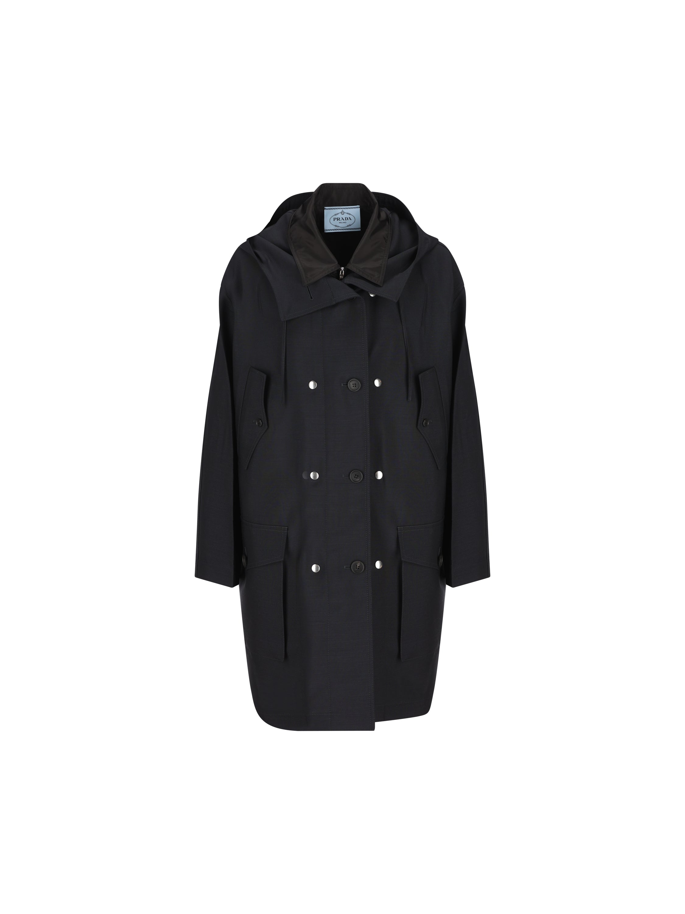 Prada PRADA Parka In Lana E Mohair