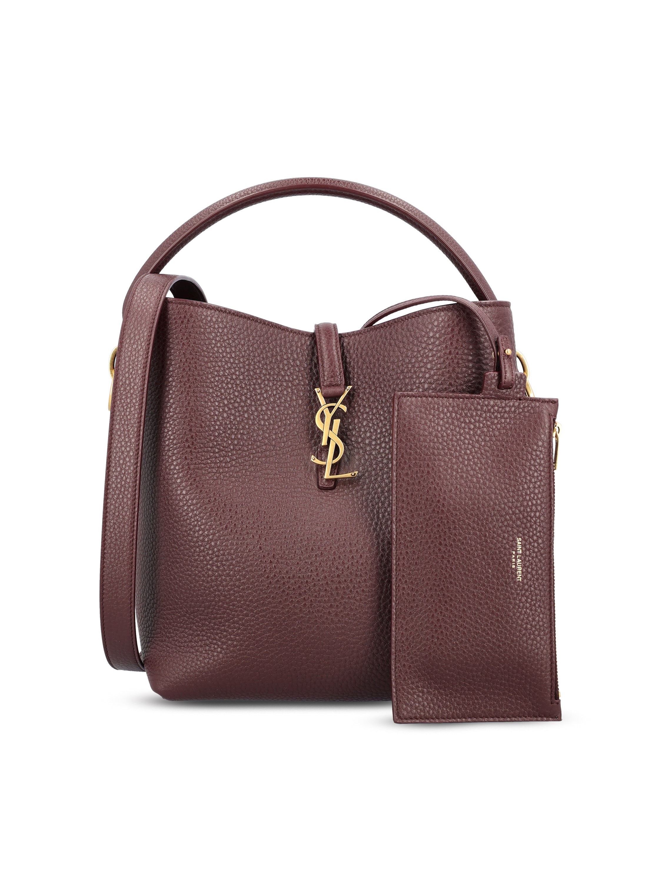Saint Laurent SAINT LAURENT Borsa LE 37 Morbida In Pelle