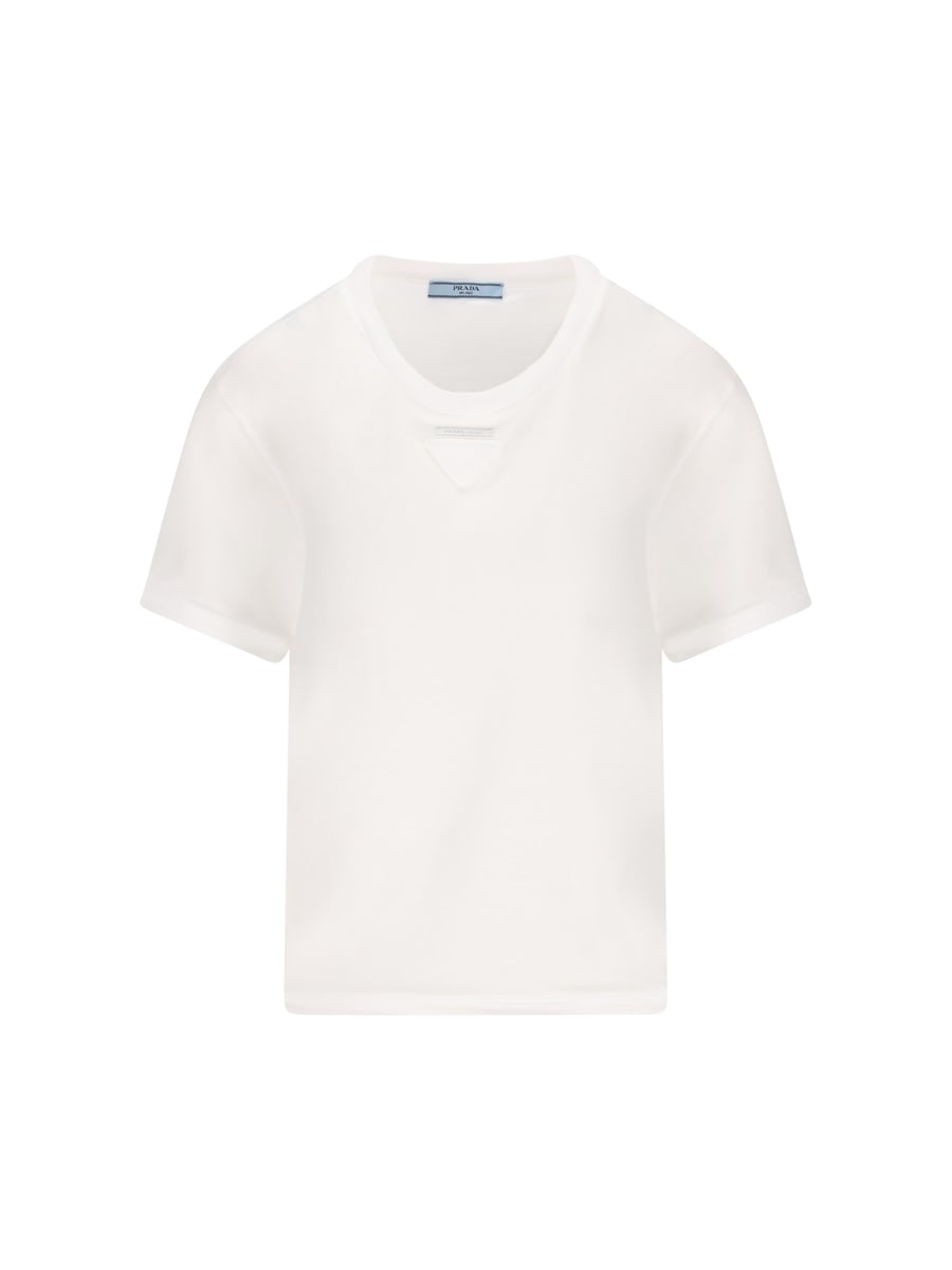 Prada PRADA T-Shirt In Cotone