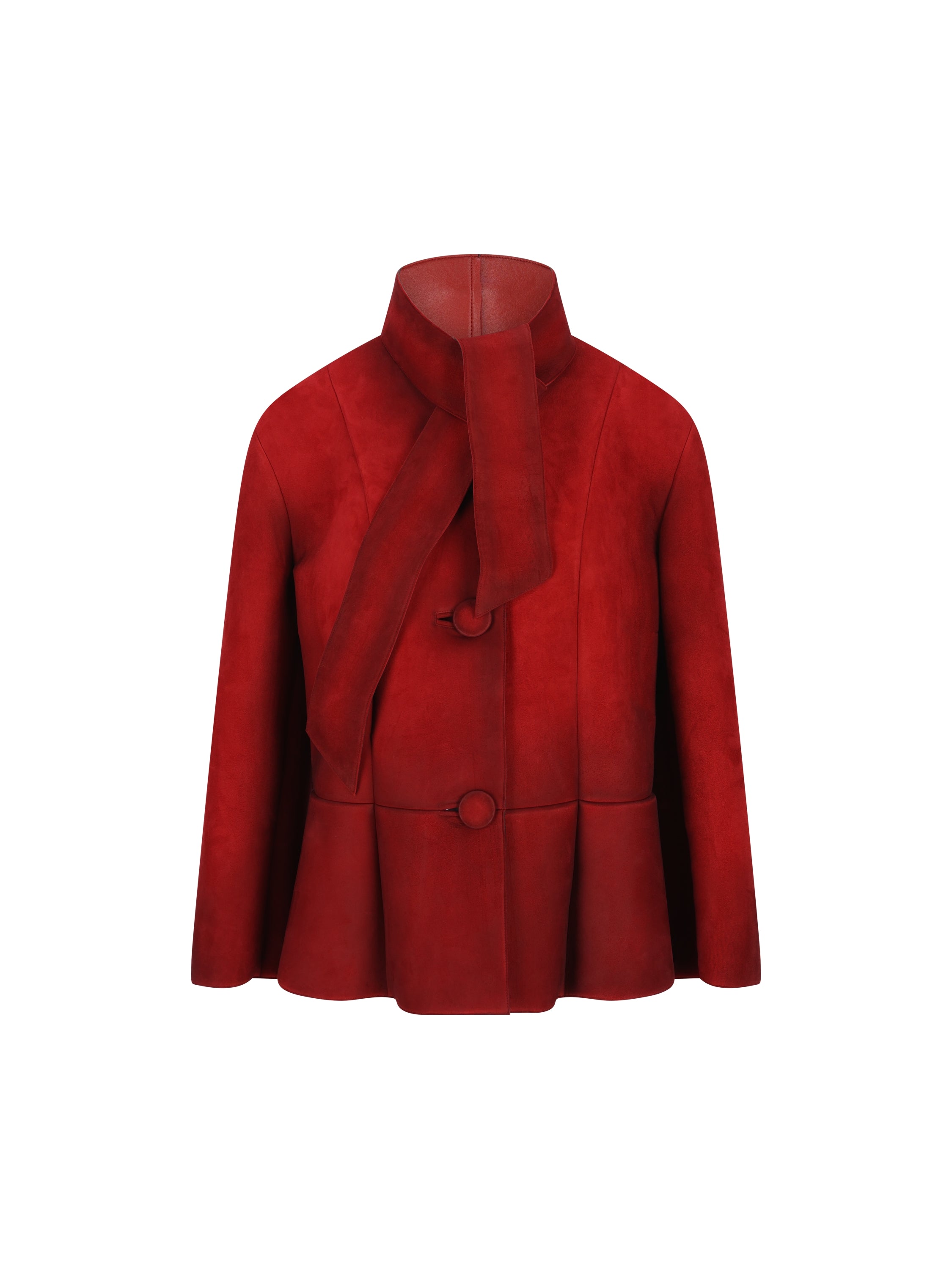 Prada PRADA Giacca In Pelle Scamosciata