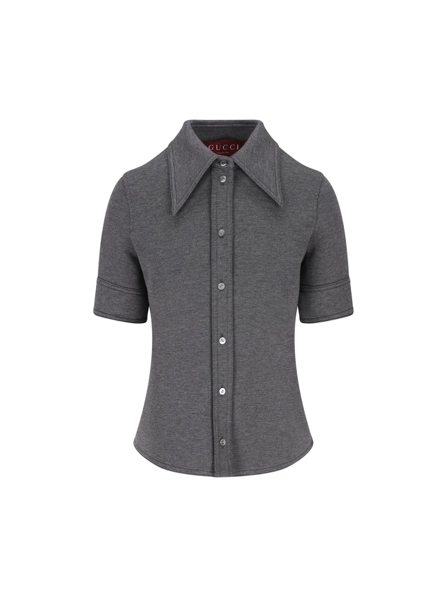 Gucci GUCCI Camicia In Cotone E Lana