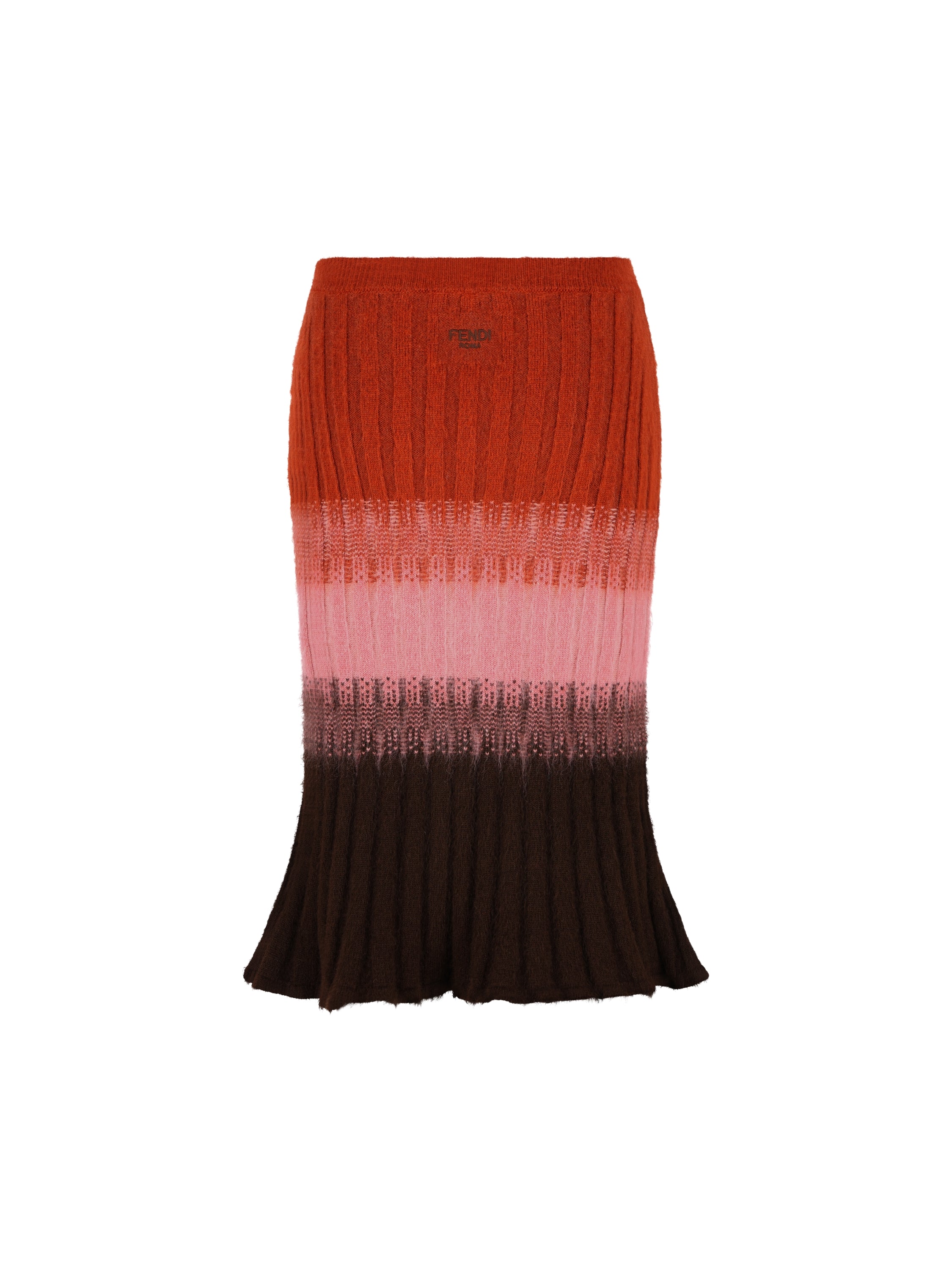 Fendi FENDI Gonna In Mohair E Lana, view 2