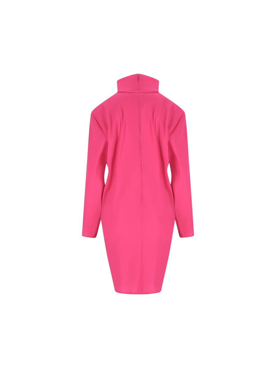 Saint Laurent SAINT LAURENT Abito In Seta, view 2