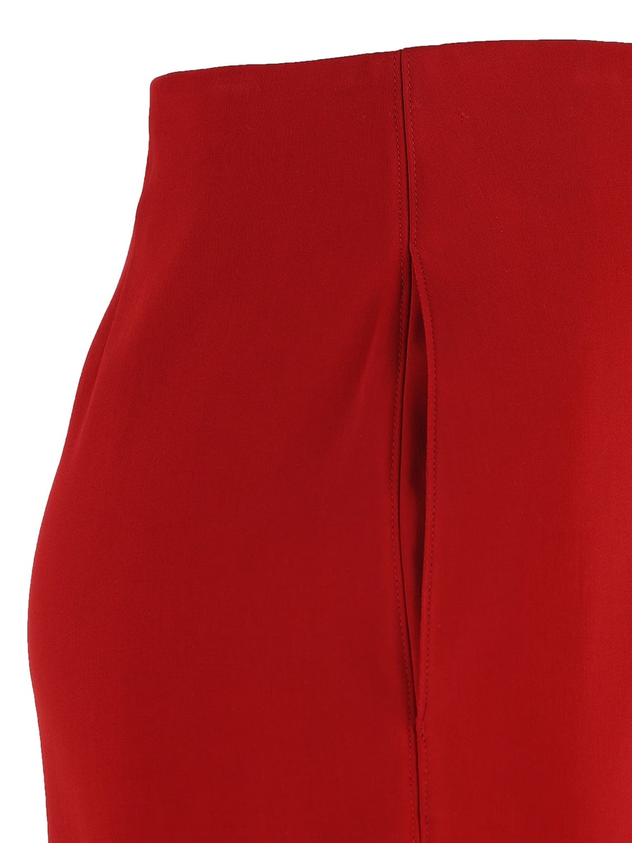 Saint Laurent SAINT LAURENT Gonna In Raso, view 4