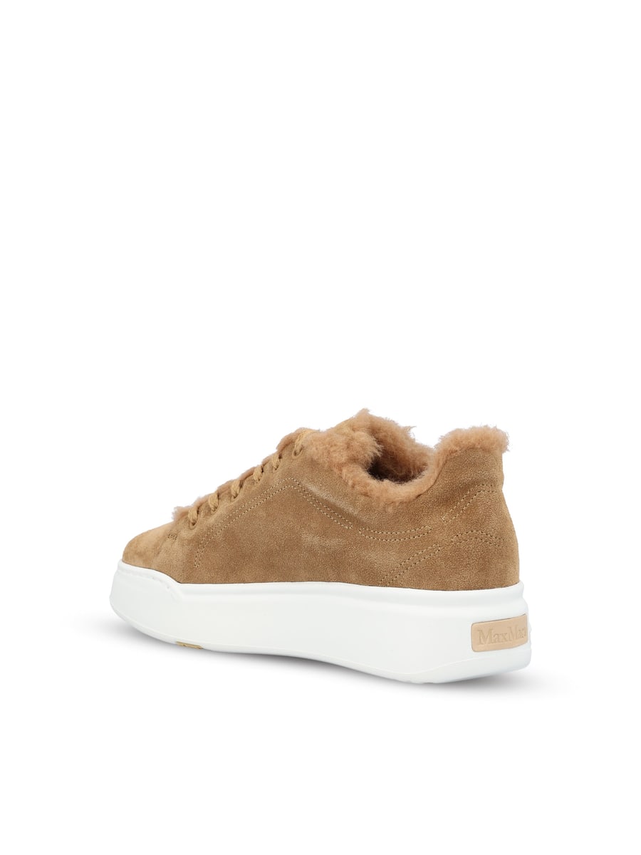 Max Mara MAX MARA Sneakers In Suede, view 3