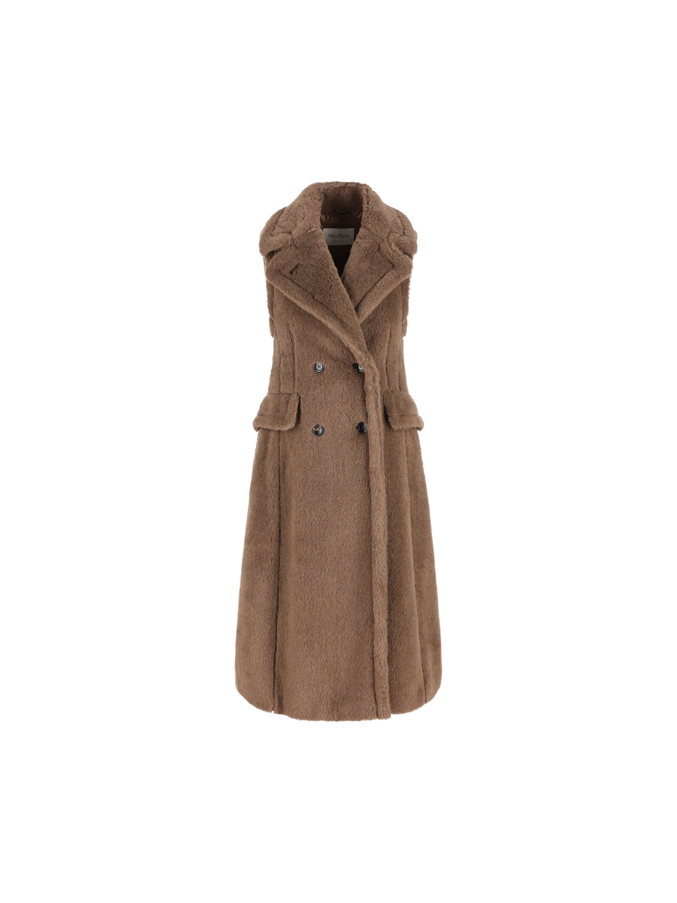 Max Mara MAX MARA Cappotto Smanicato In Teddy