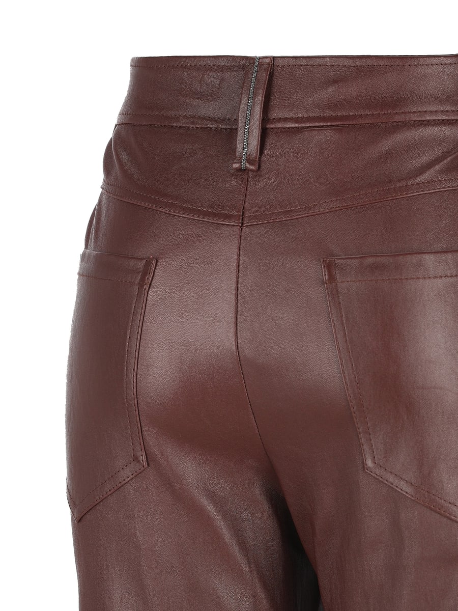 Brunello Cucinelli BRUNELLO CUCINELLI Pantaloni Square Cigarette, view 4