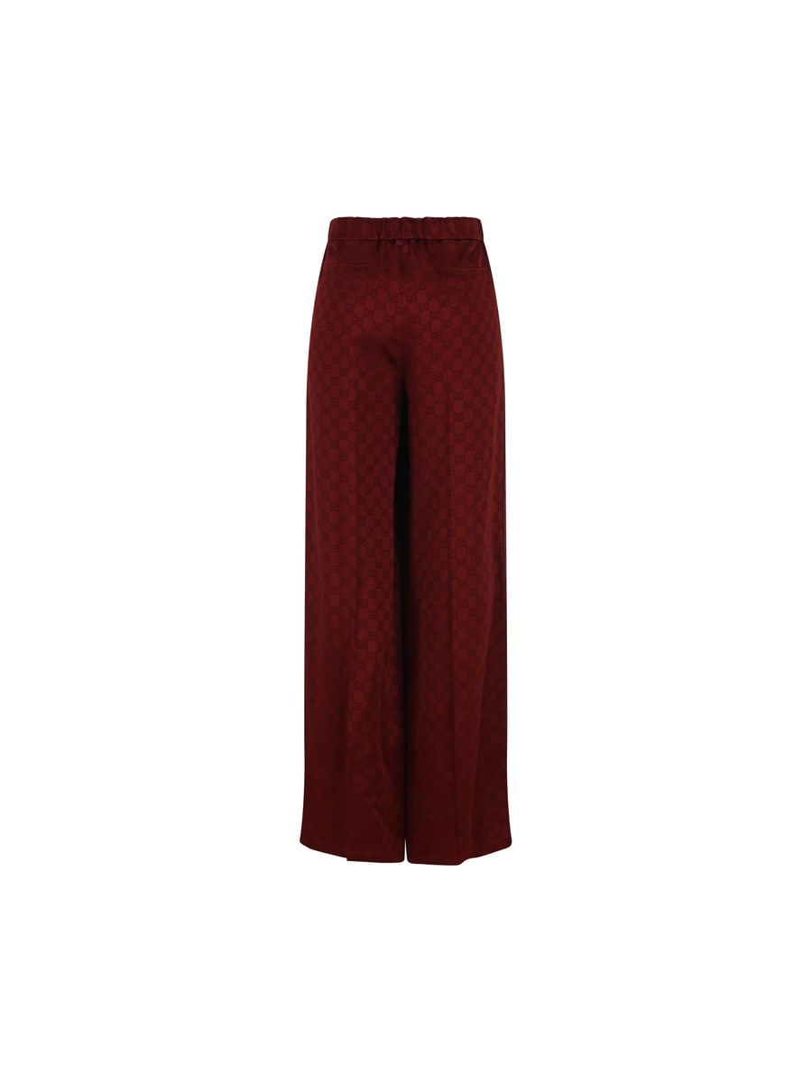 Gucci GUCCI Pantalone In Raso GG, view 2