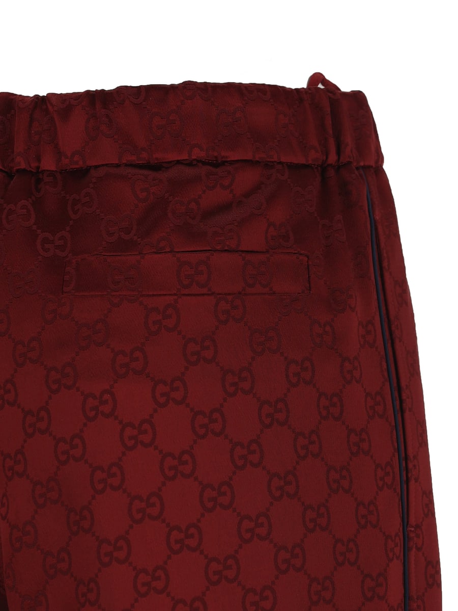 Gucci GUCCI Pantalone In Raso GG, view 4