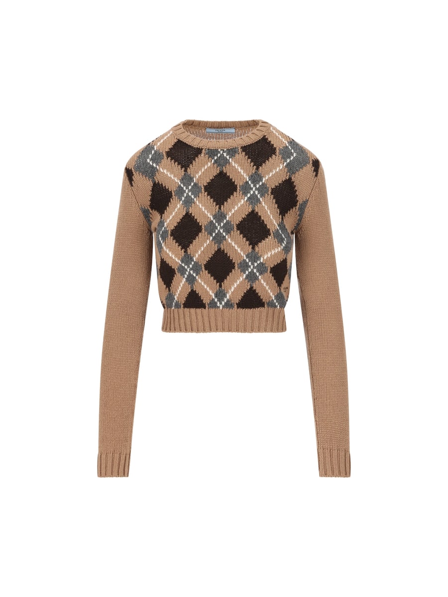Prada PRADA Maglia In Cashmere