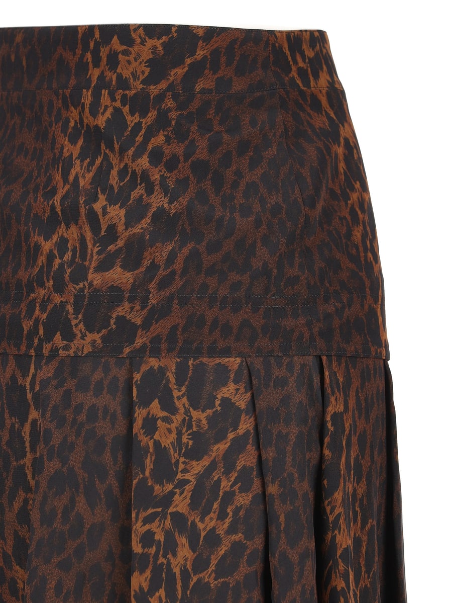 Balenciaga BALENCIAGA Gonna Lunga In Seta, view 4