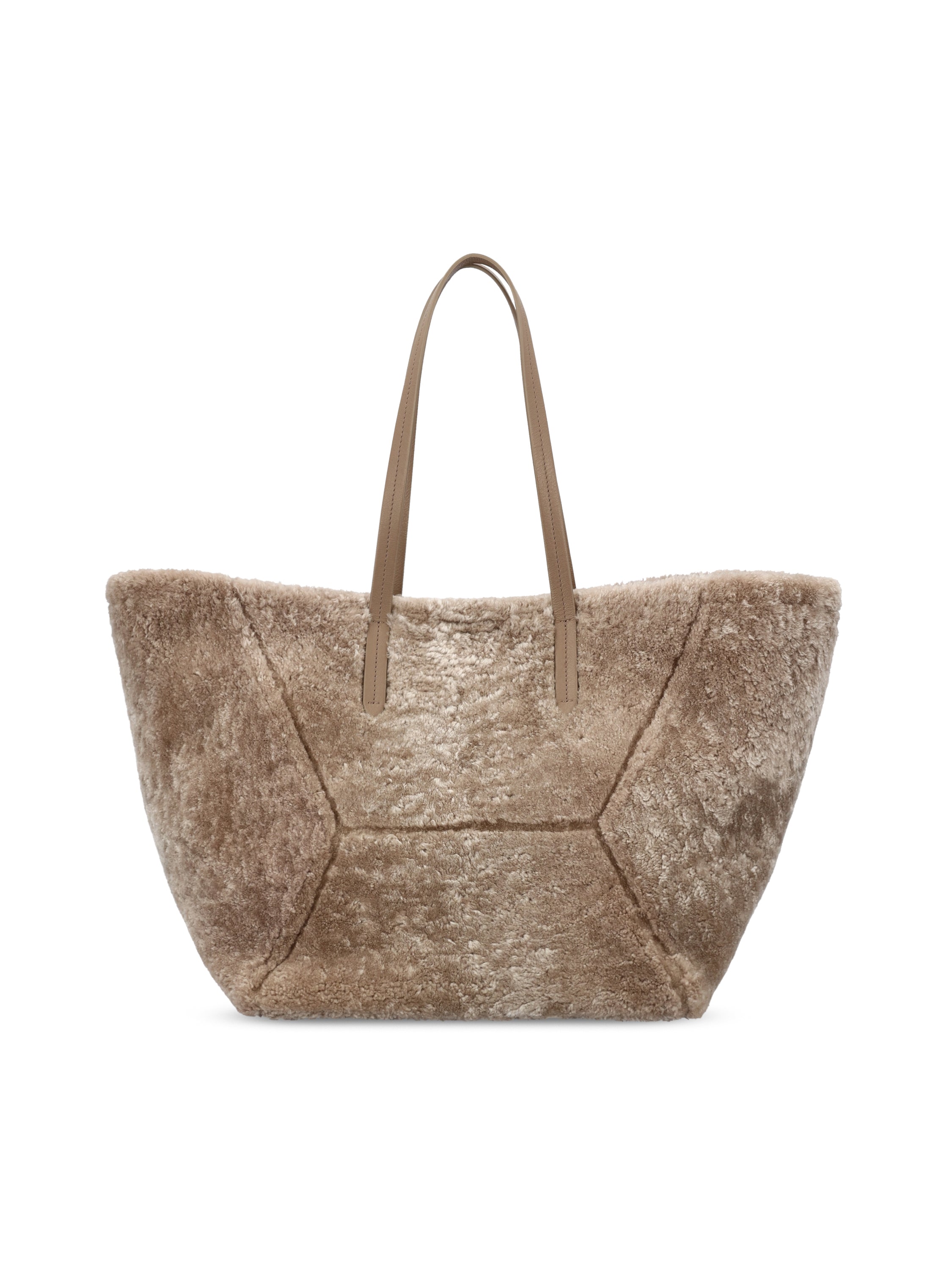 Brunello Cucinelli BRUNELLO CUCINELLI Borsa BC Duo In Shearling Curly, view 2