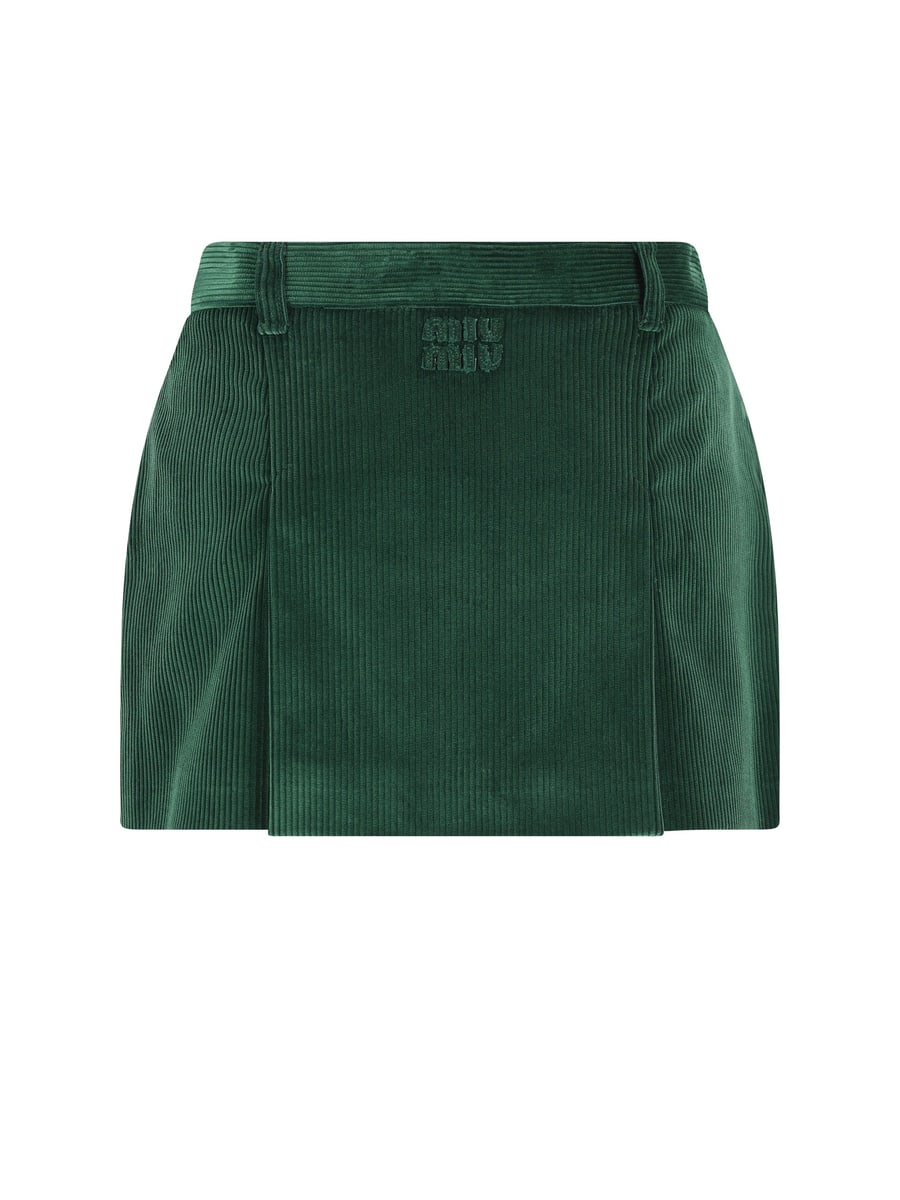 Miu Miu MIU MIU Gonna In Cotone, view 2
