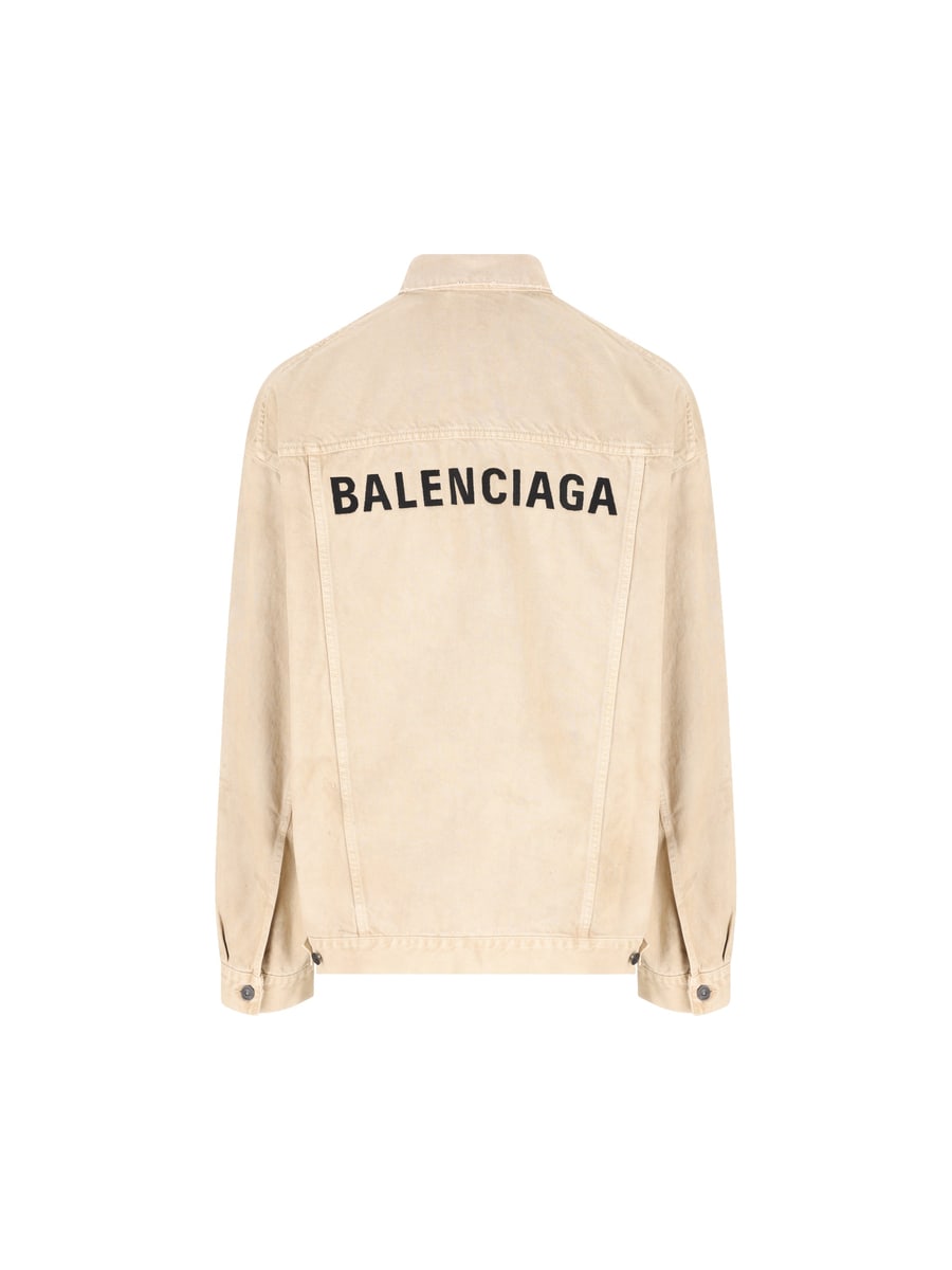 Balenciaga BALENCIAGA Giacca In Denim, view 2
