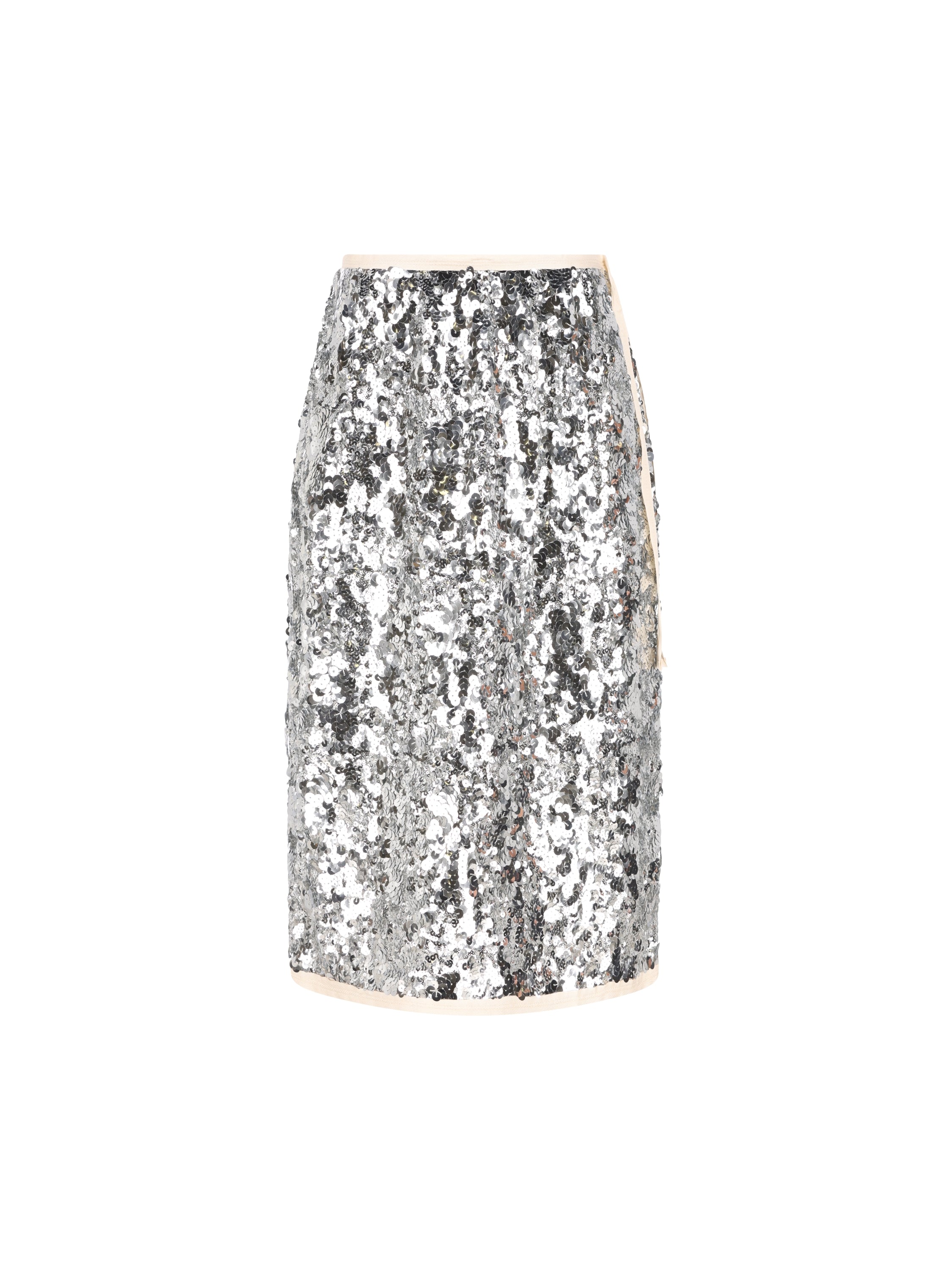 Prada PRADA Gonna Ricamata Con Paillettes