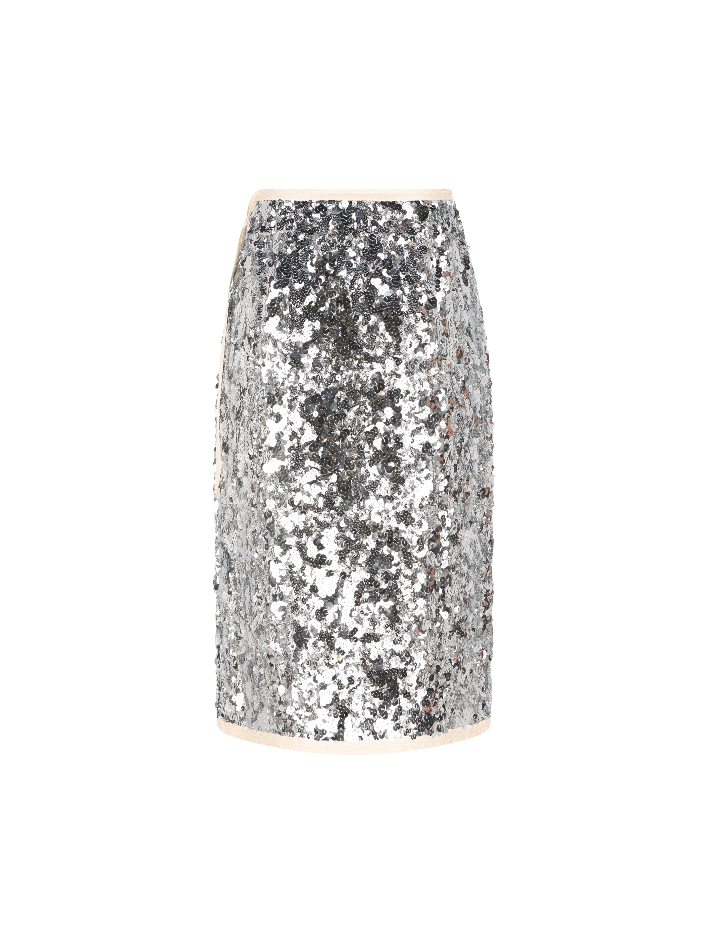 Prada PRADA Gonna Ricamata Con Paillettes, view 2