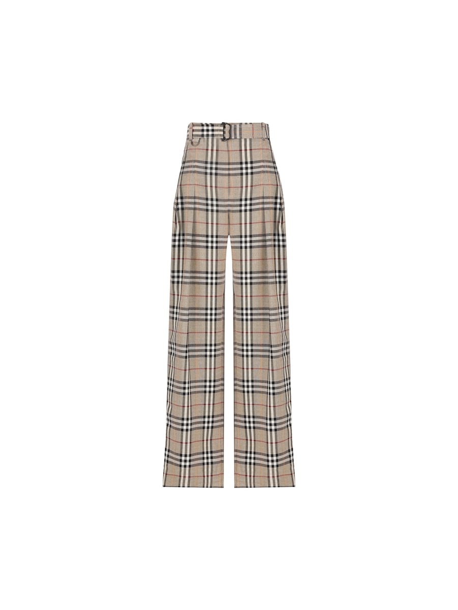 Burberry BURBERRY Pantaloni In Seta