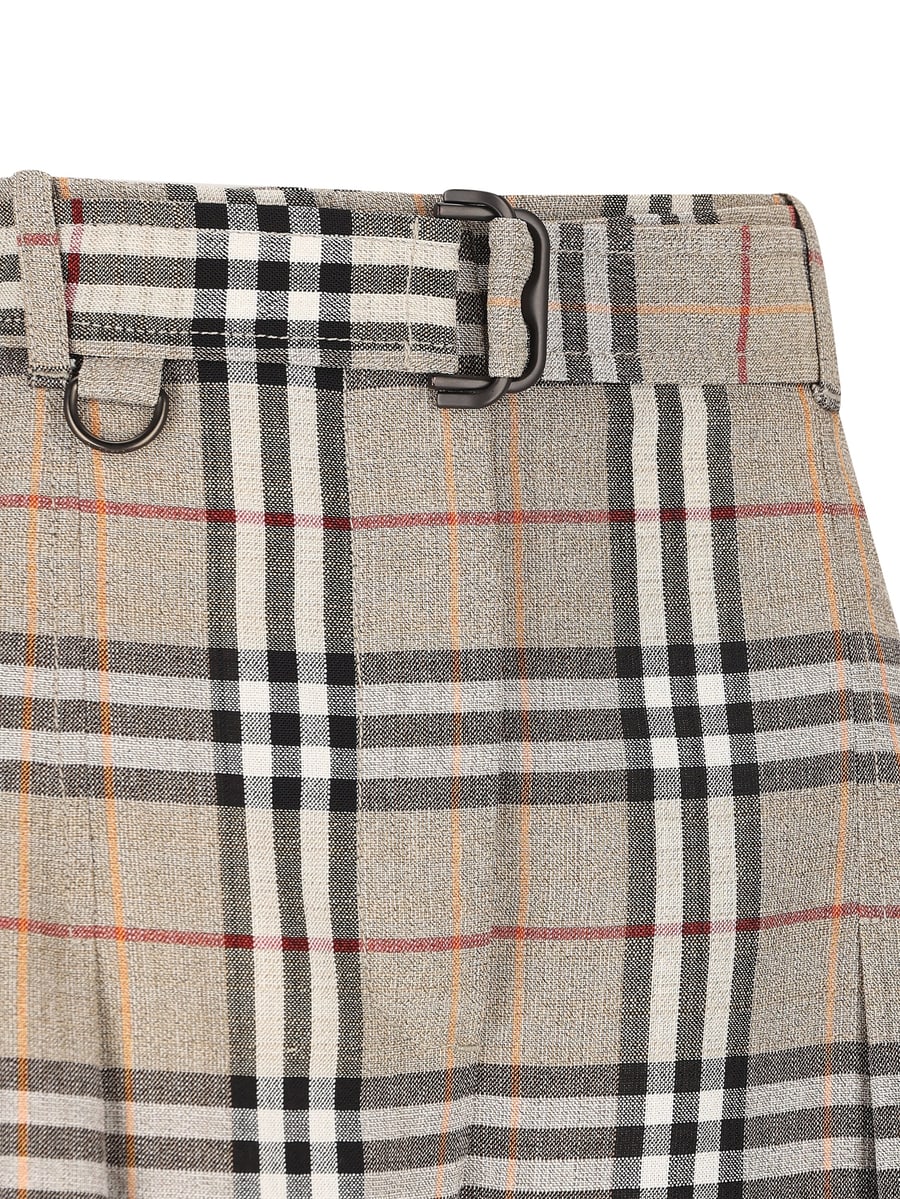 Burberry BURBERRY Pantaloni In Seta, view 3