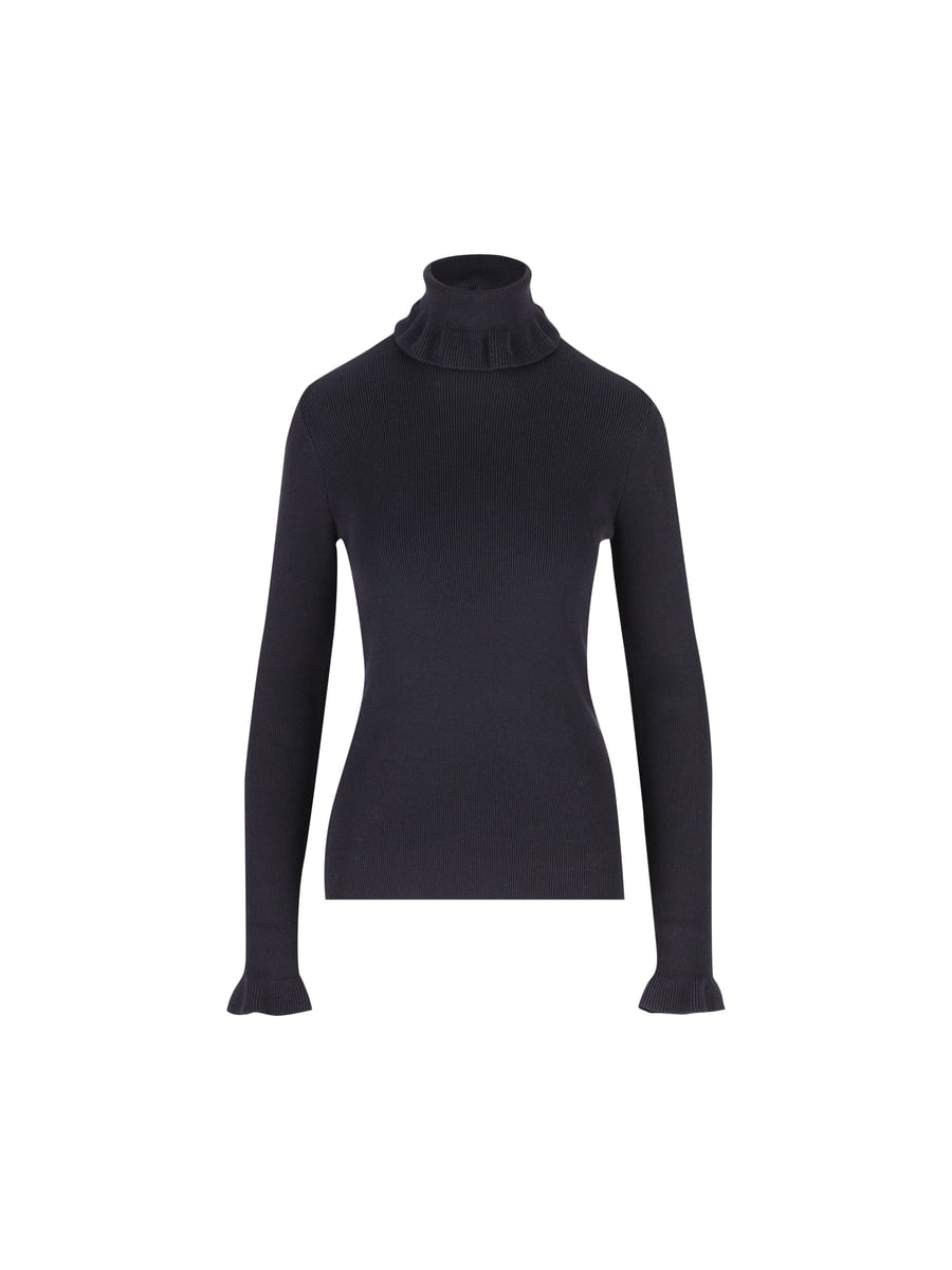 Chloé CHLOE' Pullover Dolcevita In Lana E Cotone