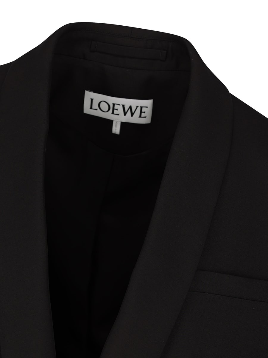 Loewe LOEWE Giacca In Lana E Seta, view 4