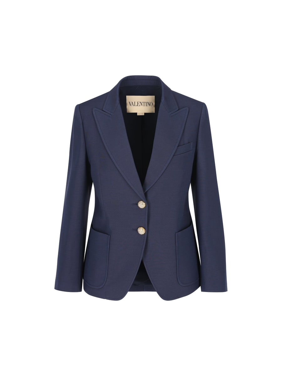 Valentino Garavani VALENTINO GARAVANI Blazer In Lana E Seta