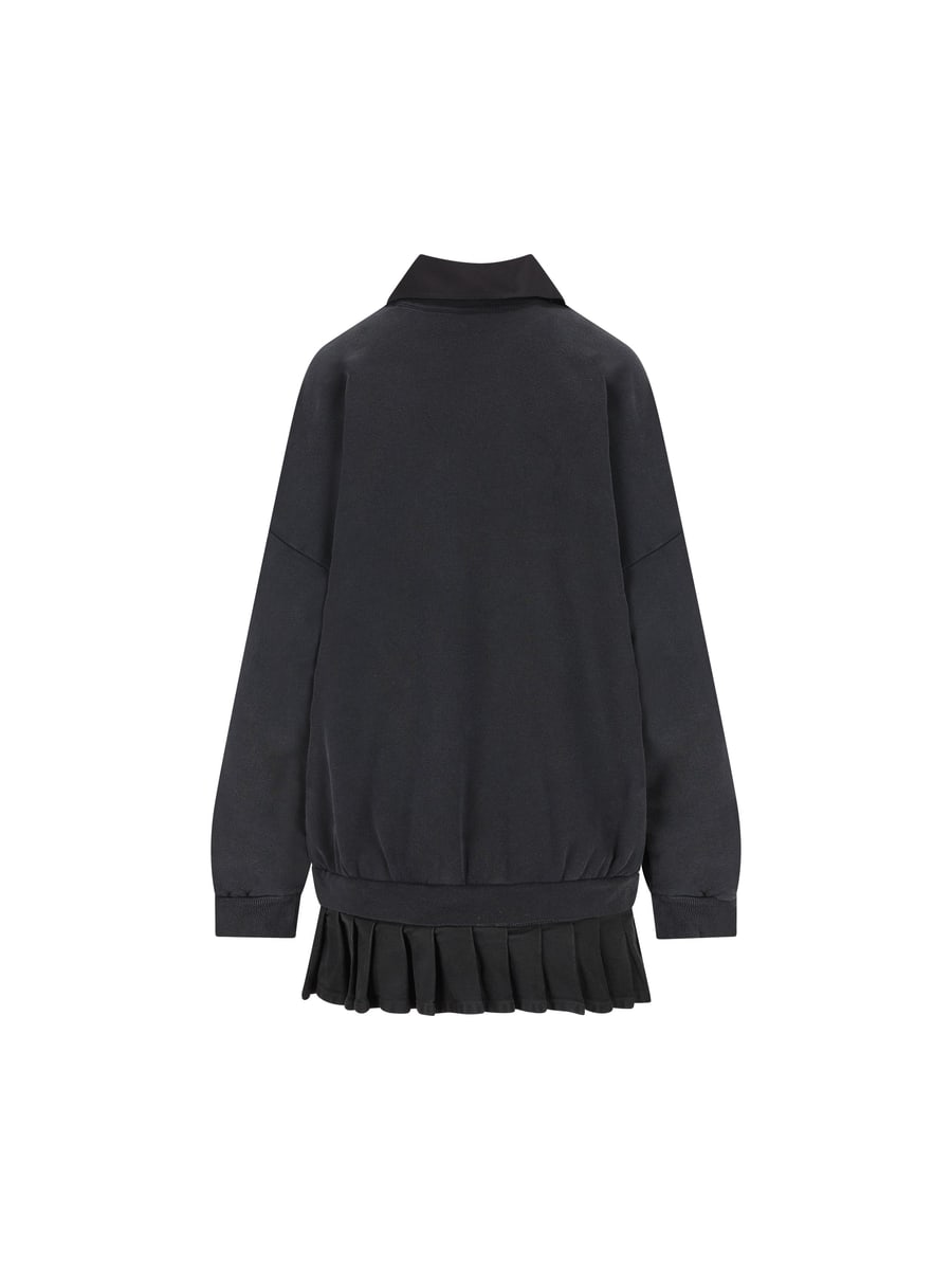 Balenciaga BALENCIAGA Abito Corto In Cotone, view 2