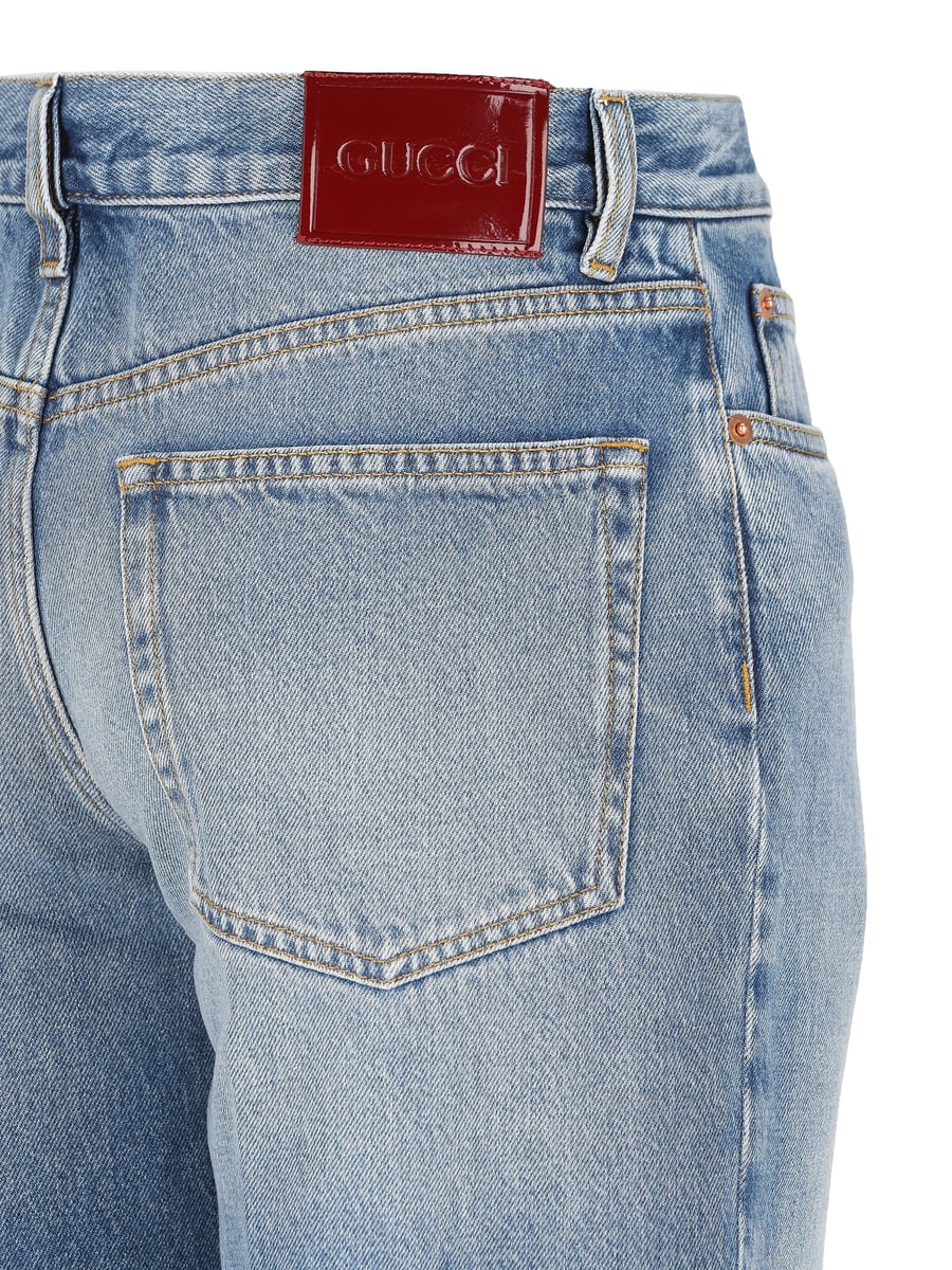 Gucci GUCCI Pantalone In Denim, view 3