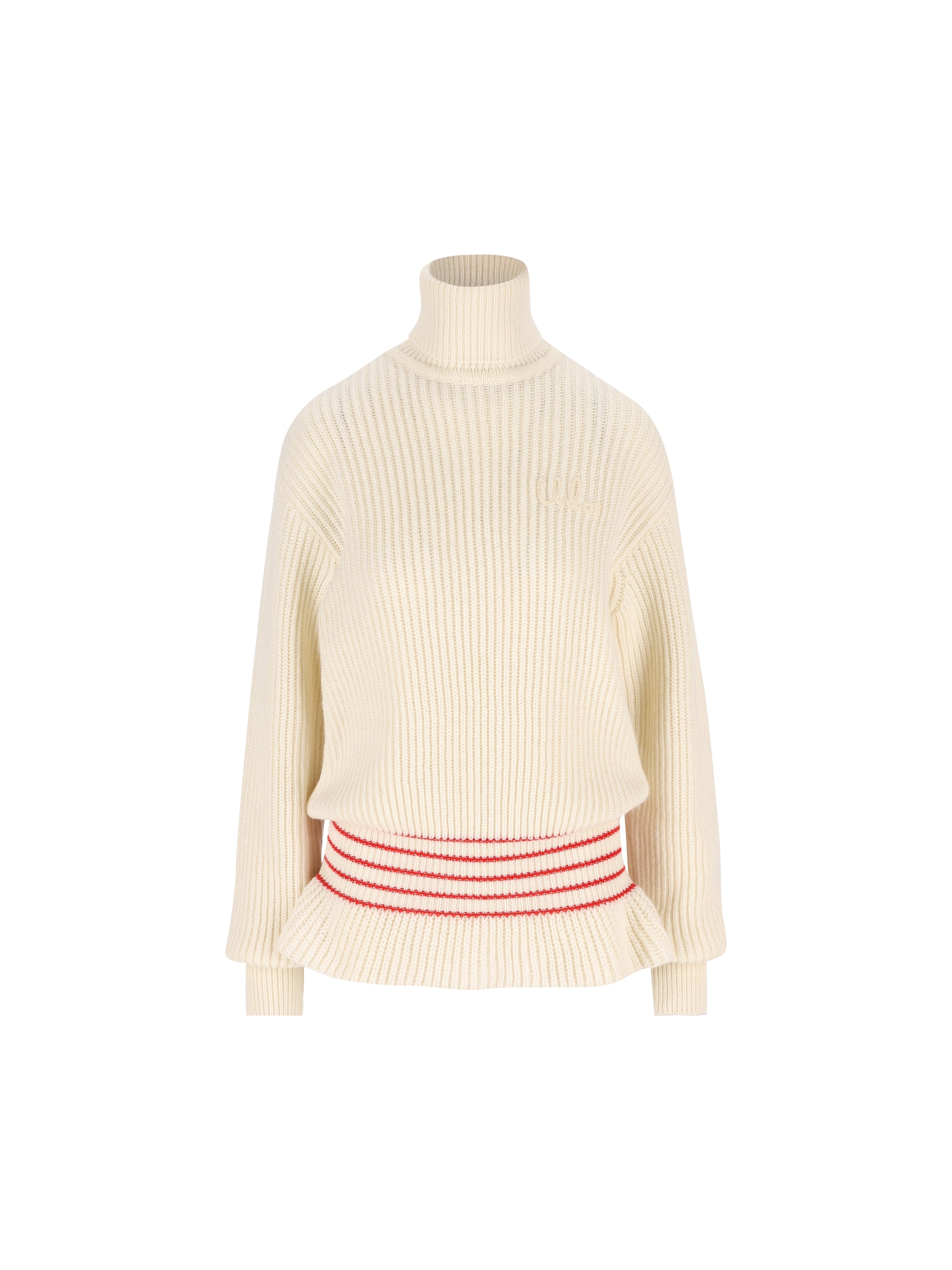 Chloé CHLOE' Pullover Dolcevita In Maglia Di Lana E Mohair