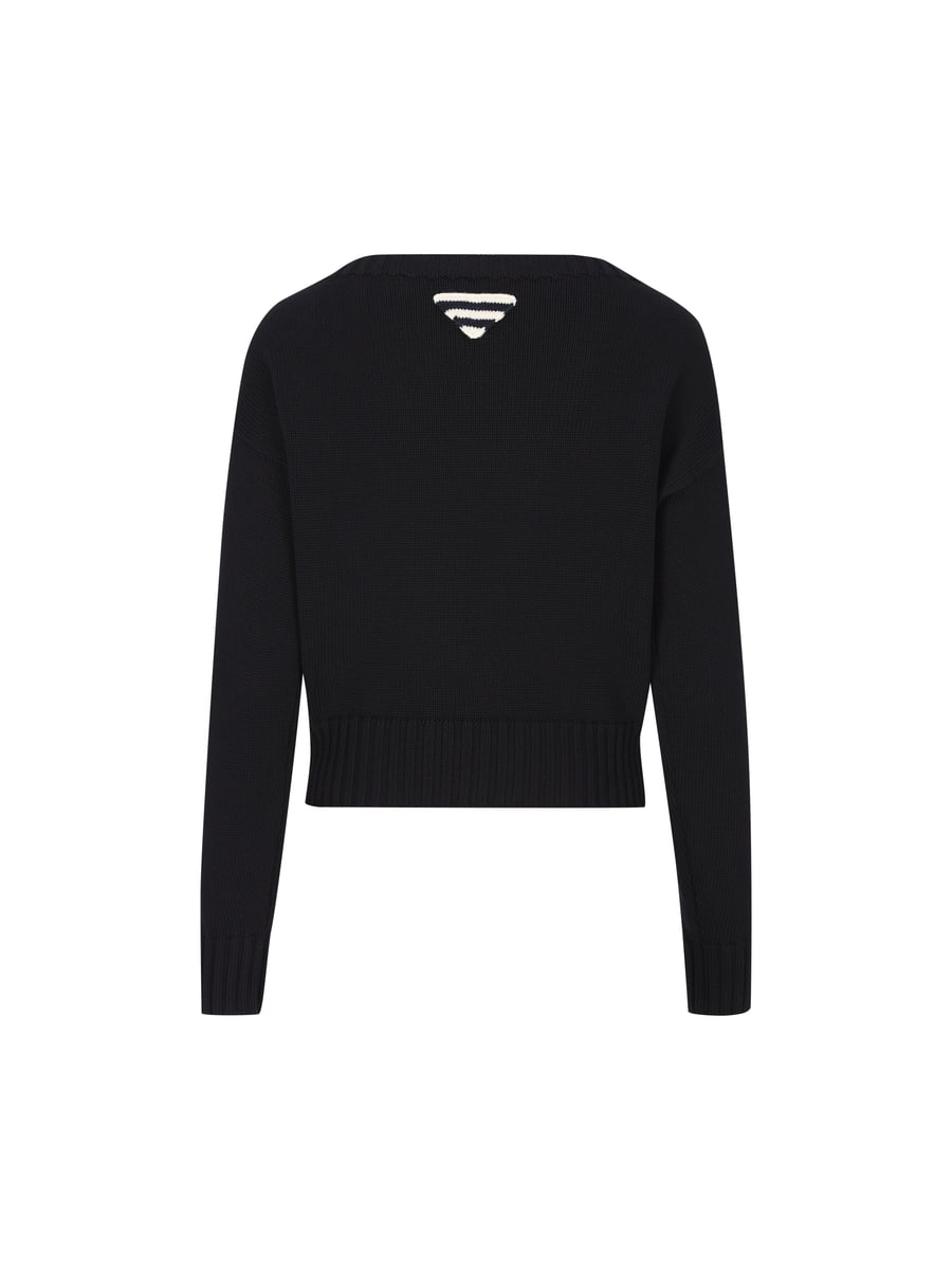 Prada PRADA Maglia In Cotone, view 2