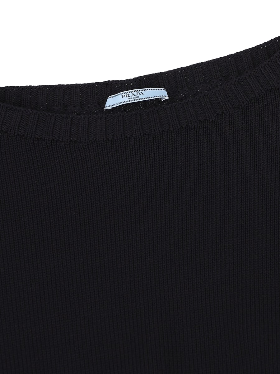 Prada PRADA Maglia In Cotone, view 3
