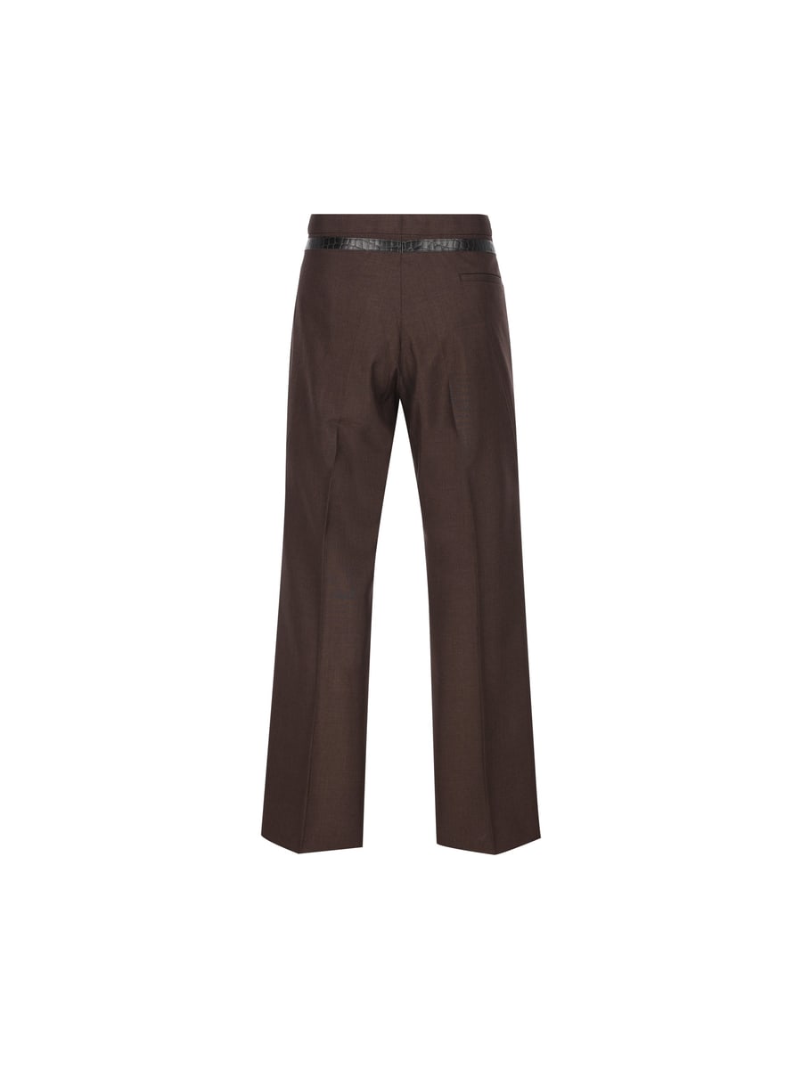 Prada PRADA Pantaloni In Mohair, view 2
