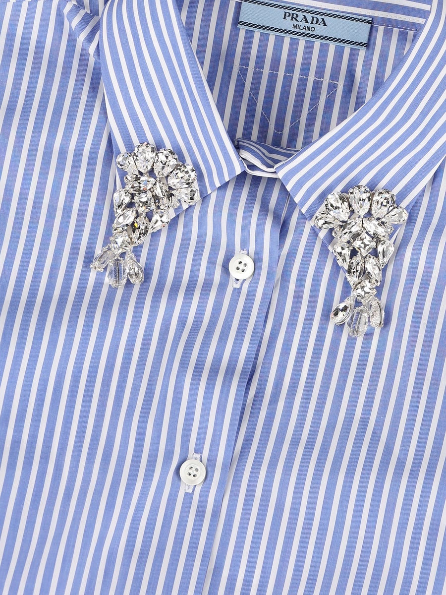 Prada PRADA Camicia In Cotone, view 3