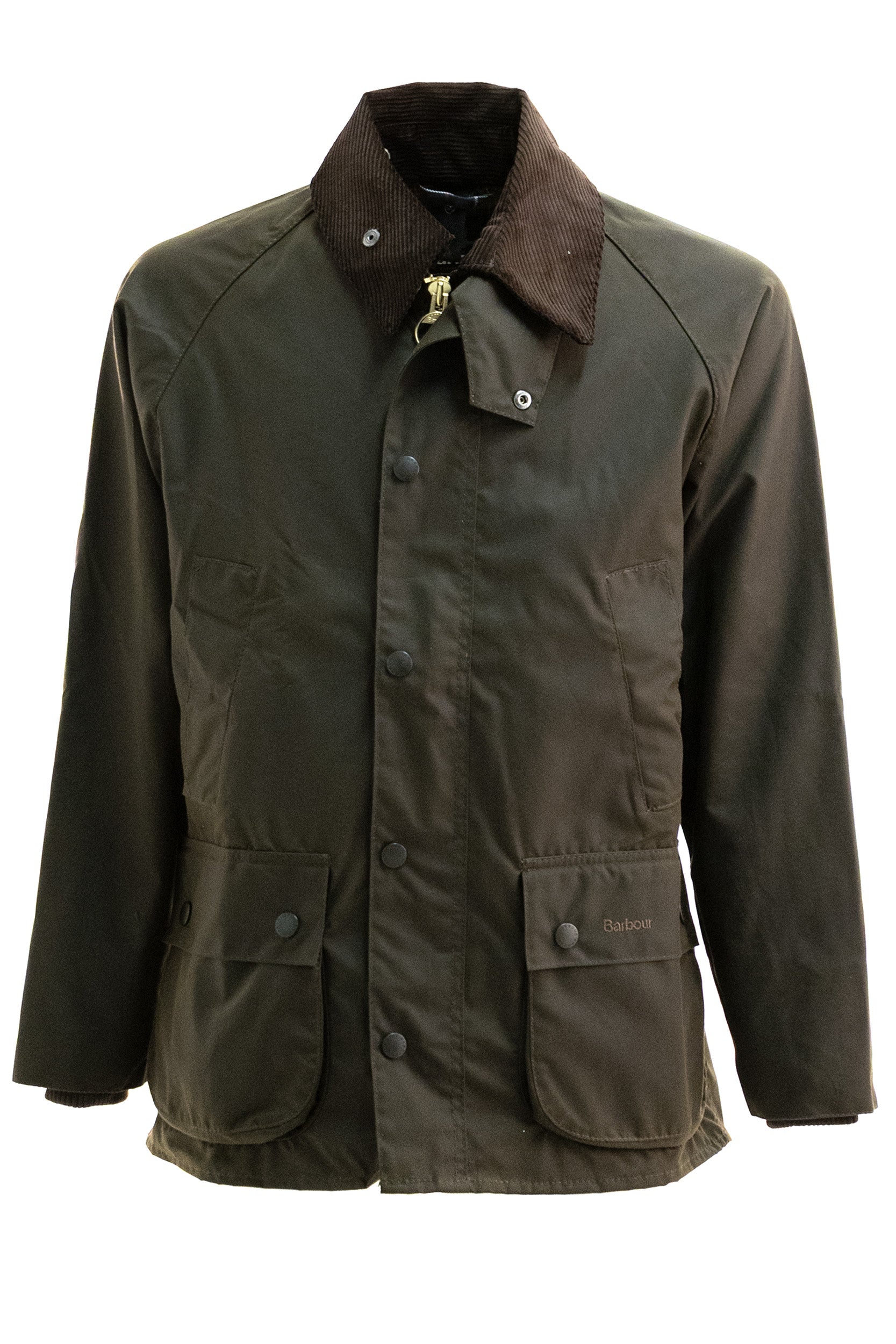 BARBOUR Giacca cerata Bedale di colore verde